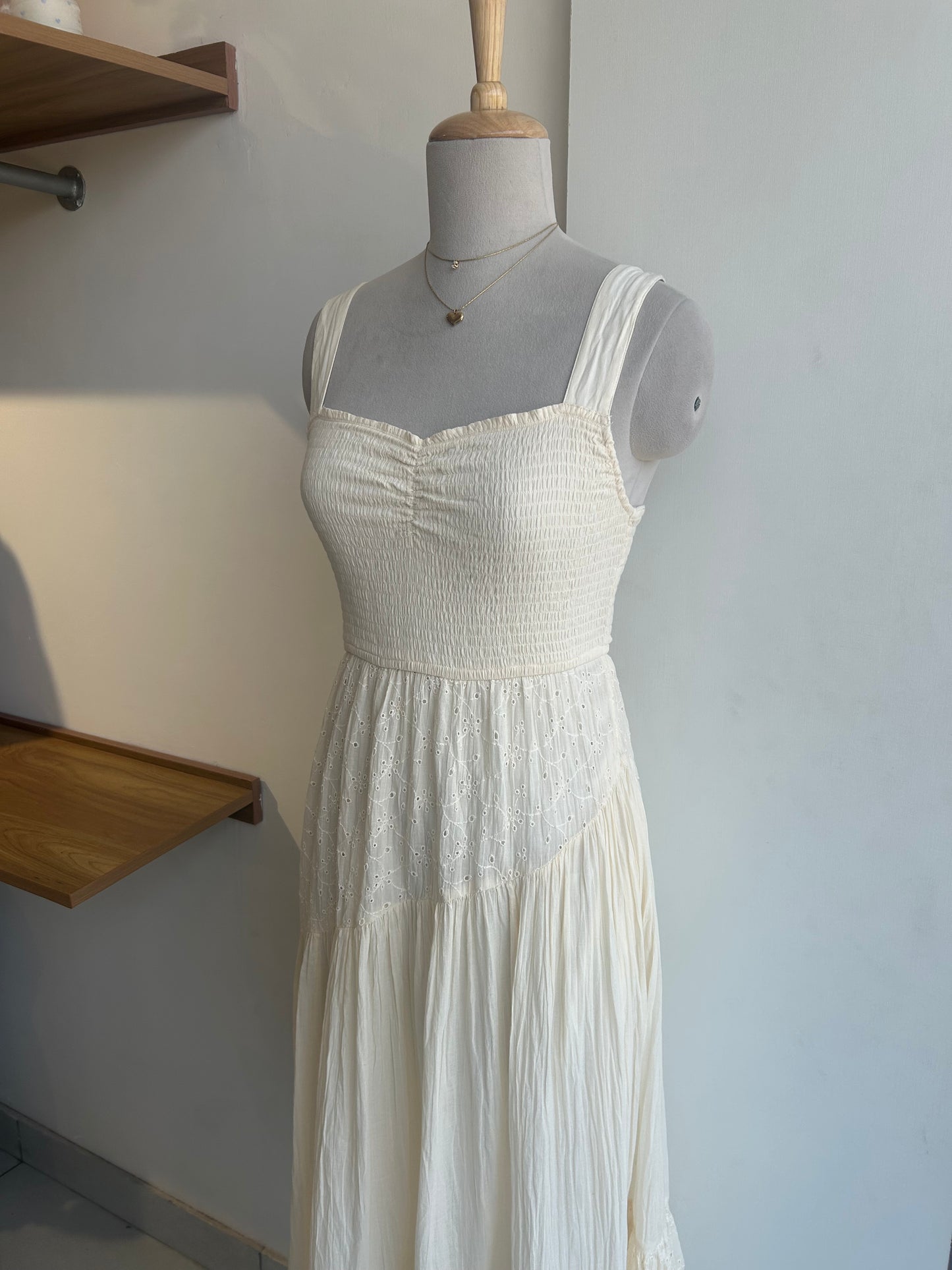 American Eagle Cream Dress