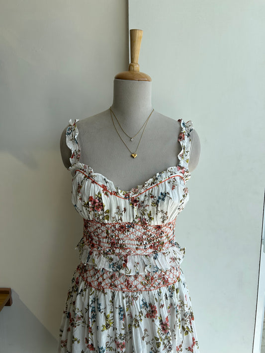 Anthropologie floral dress