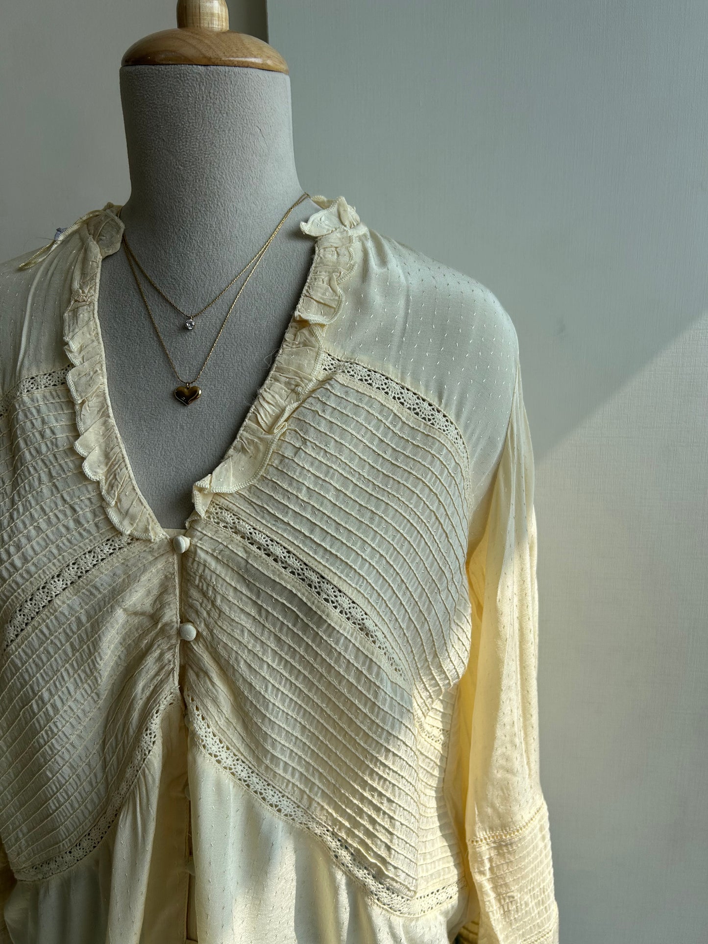 Zara cream top