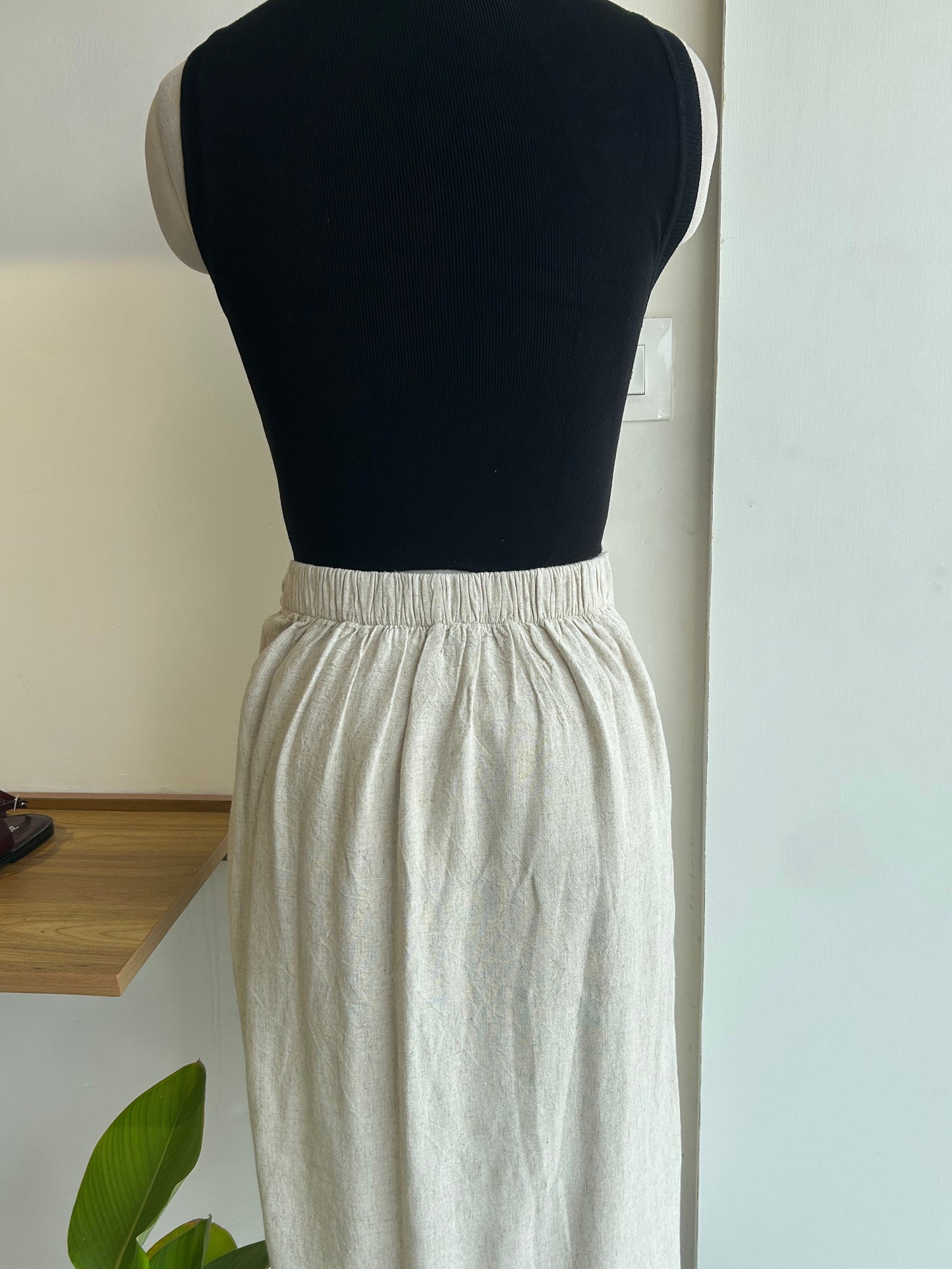 LINEN SKIRT