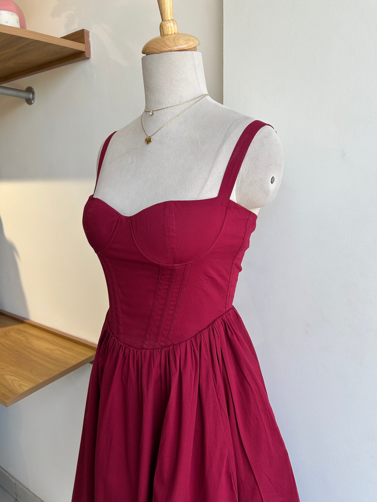 Red Corset Dress
