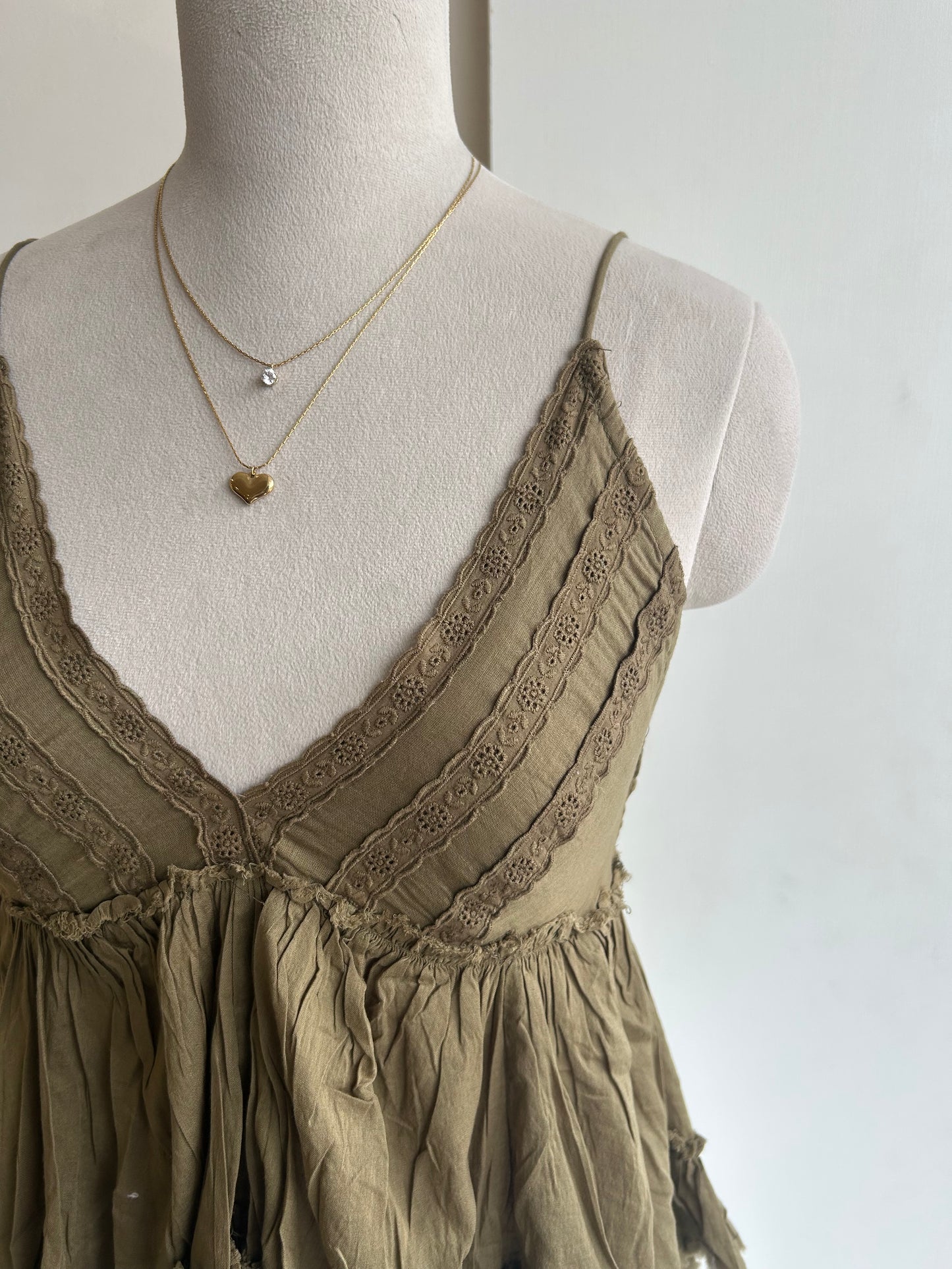 Urban outfitters green cami top