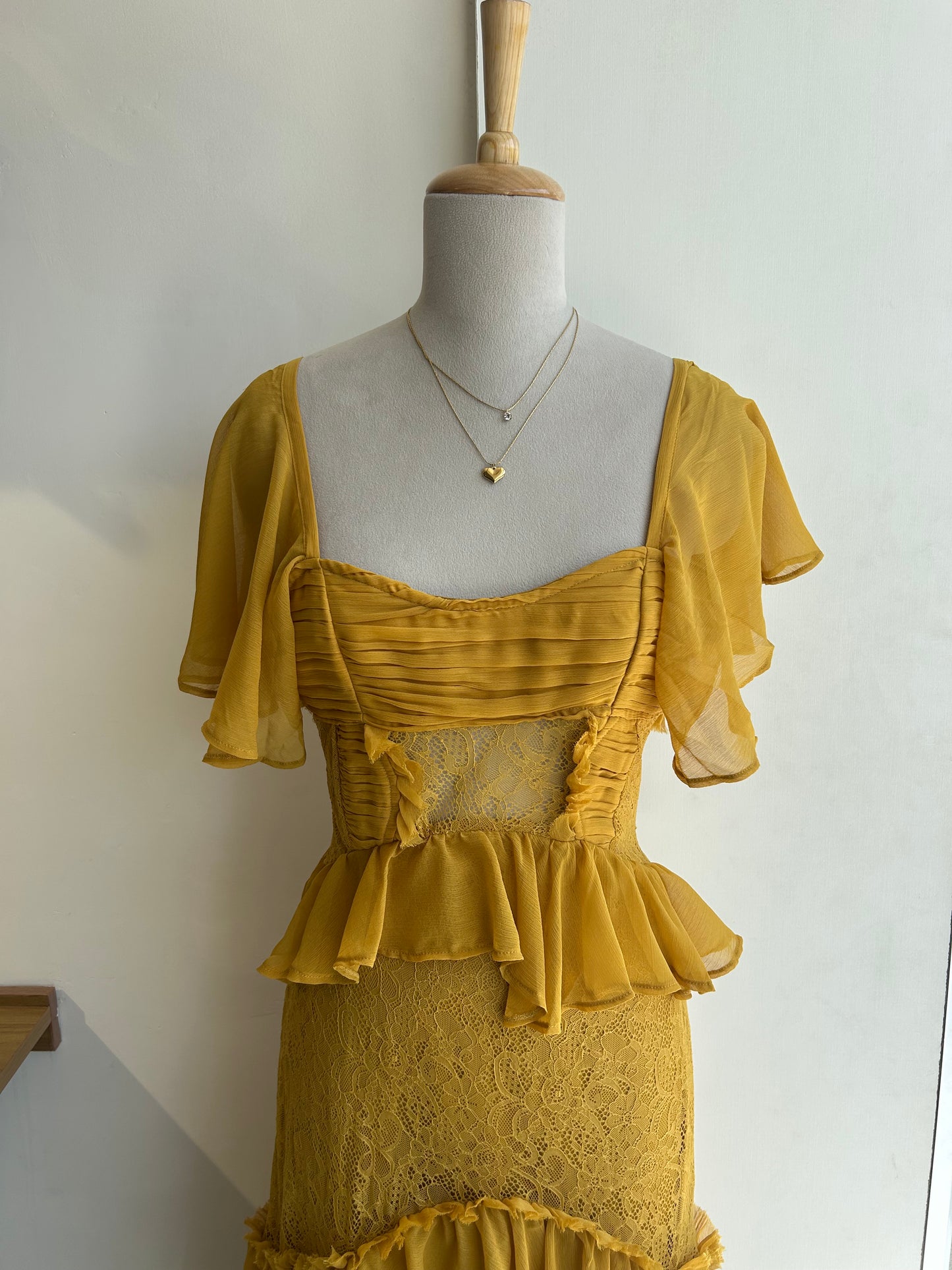 ASOS Flutter Sleeve Dress