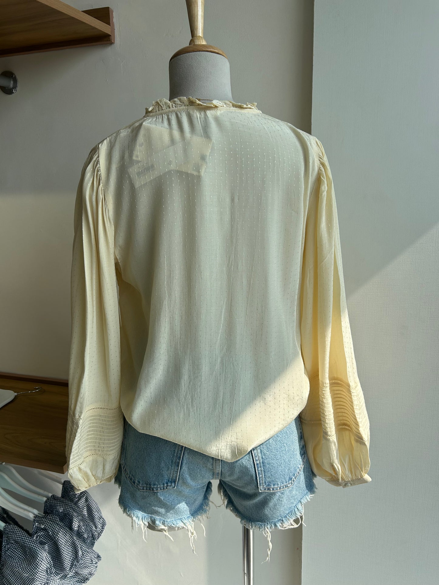 Zara cream top