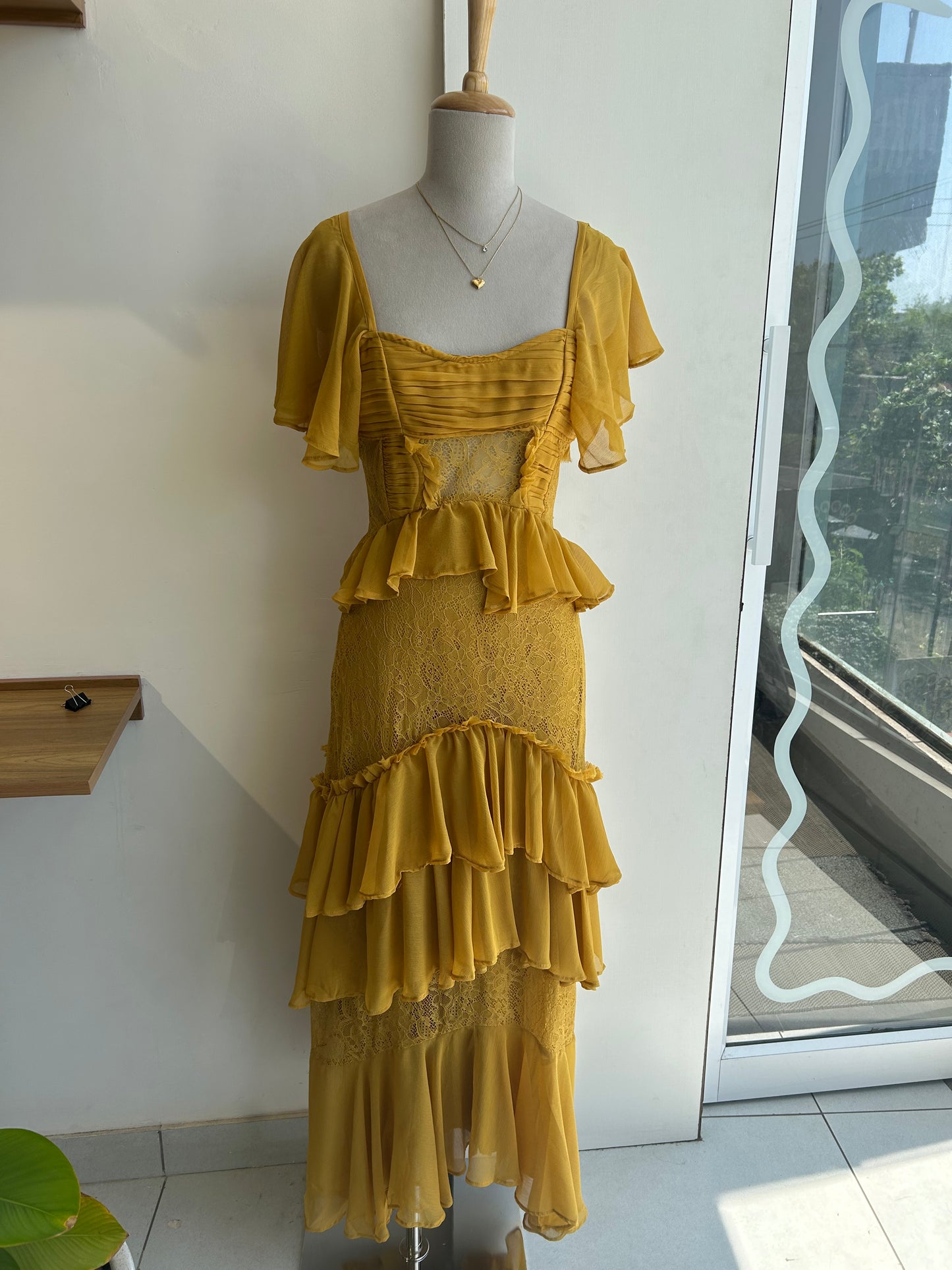 ASOS Flutter Sleeve Dress