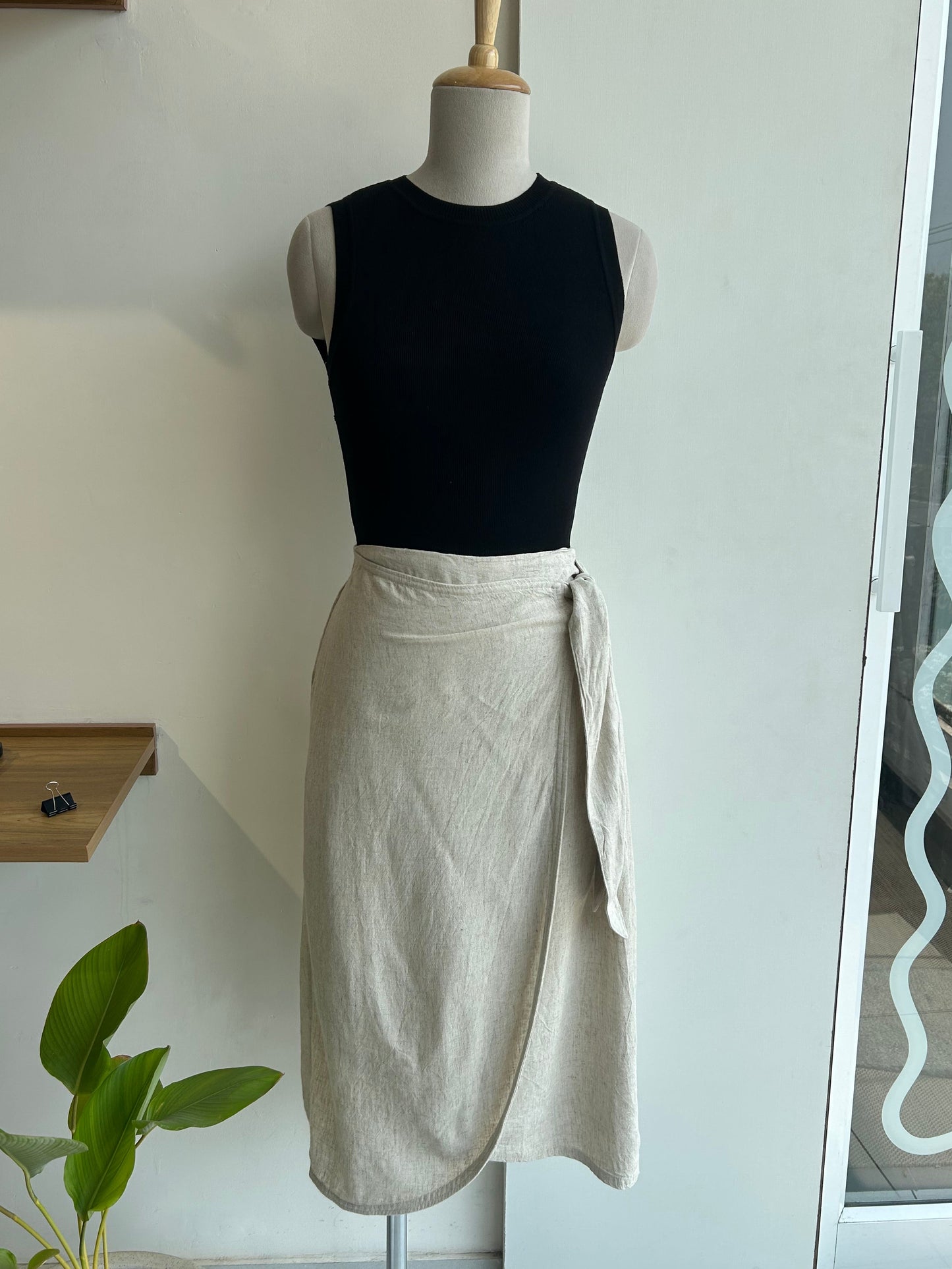 LINEN SKIRT