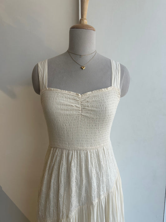 American Eagle Cream Dress