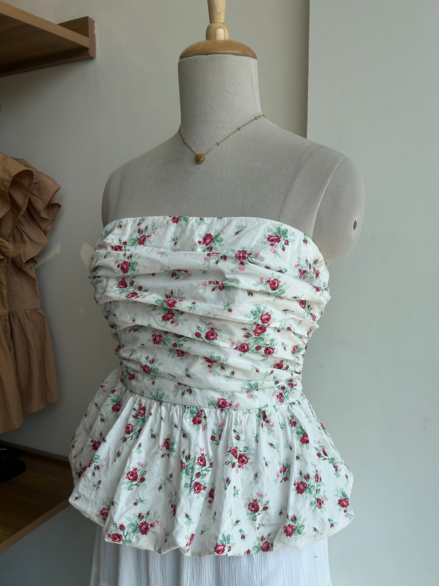 Japna Floral Peplum Top