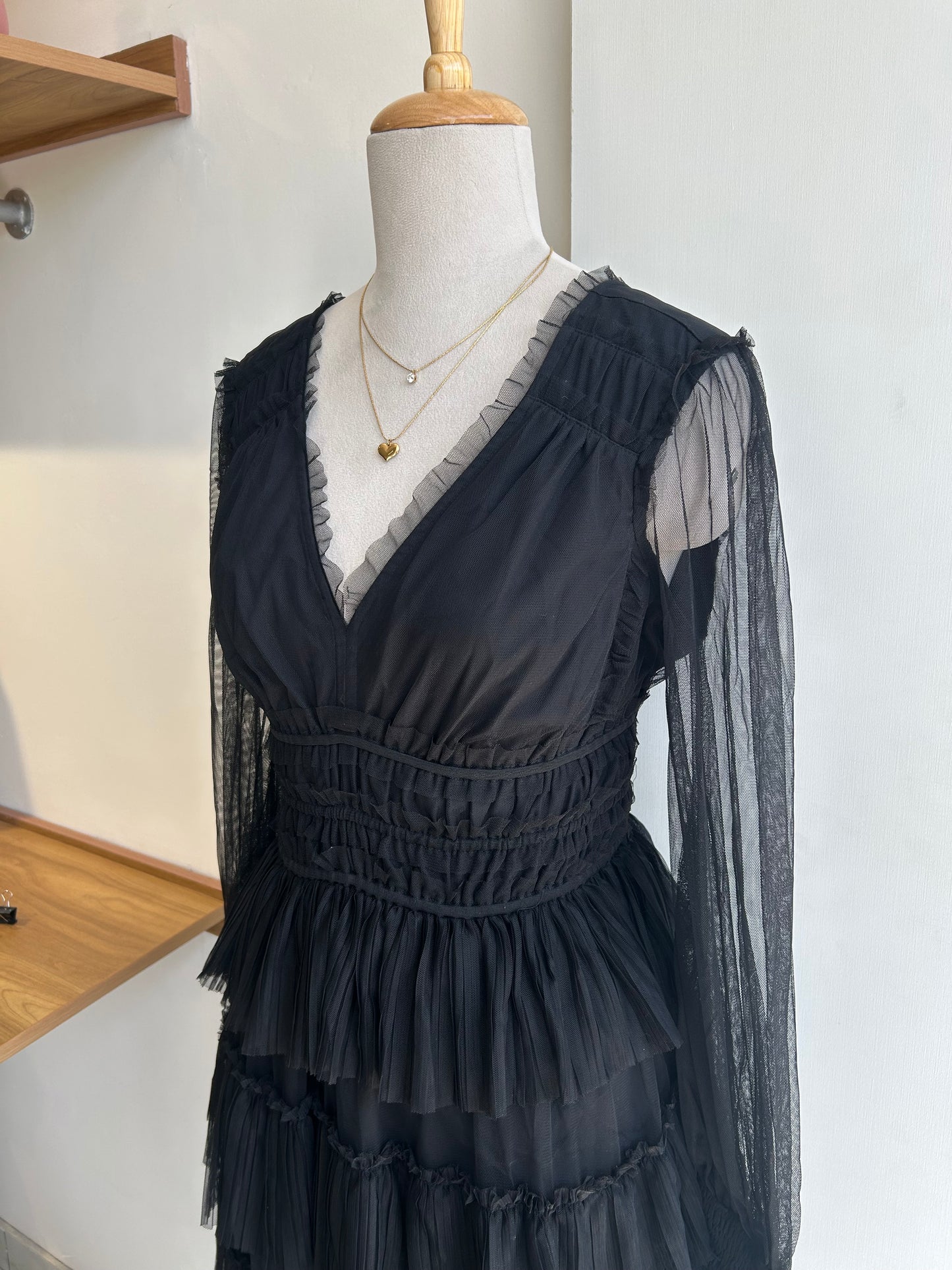 ASOS Black Long Dress