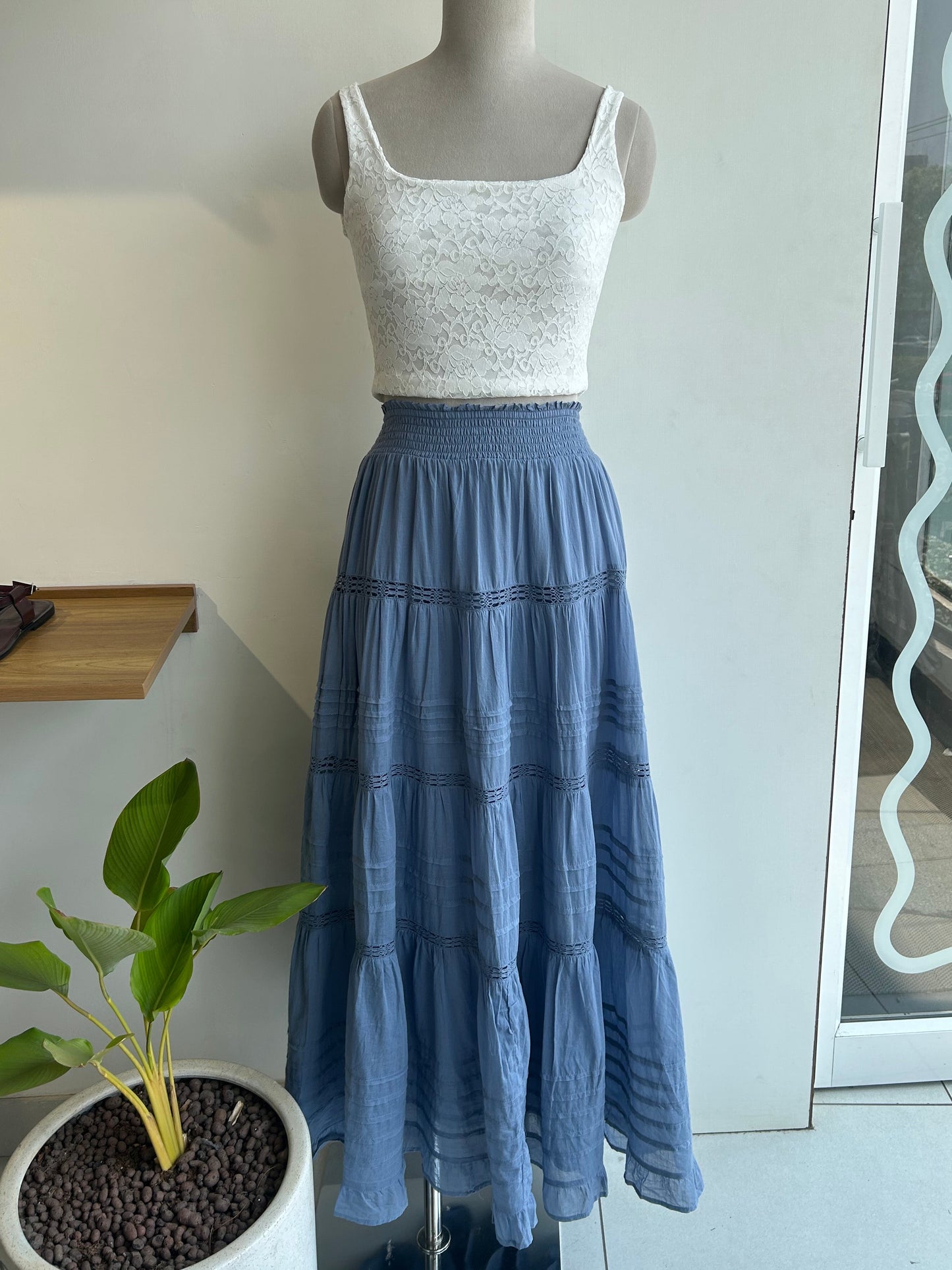 Skirt- Blue