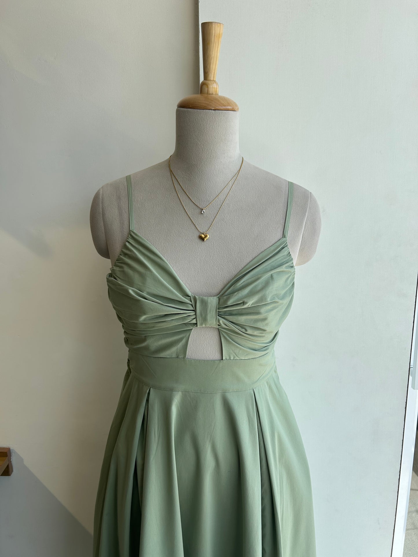 Sege Green Dress