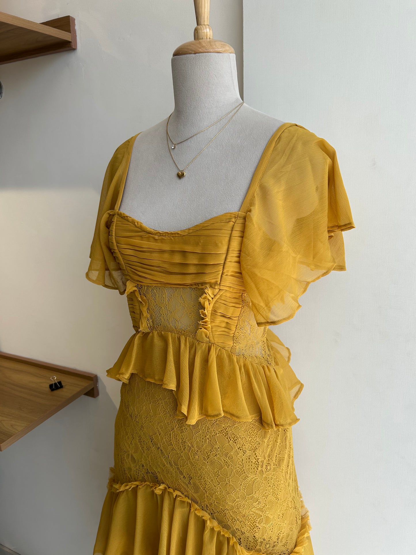 ASOS Flutter Sleeve Dress