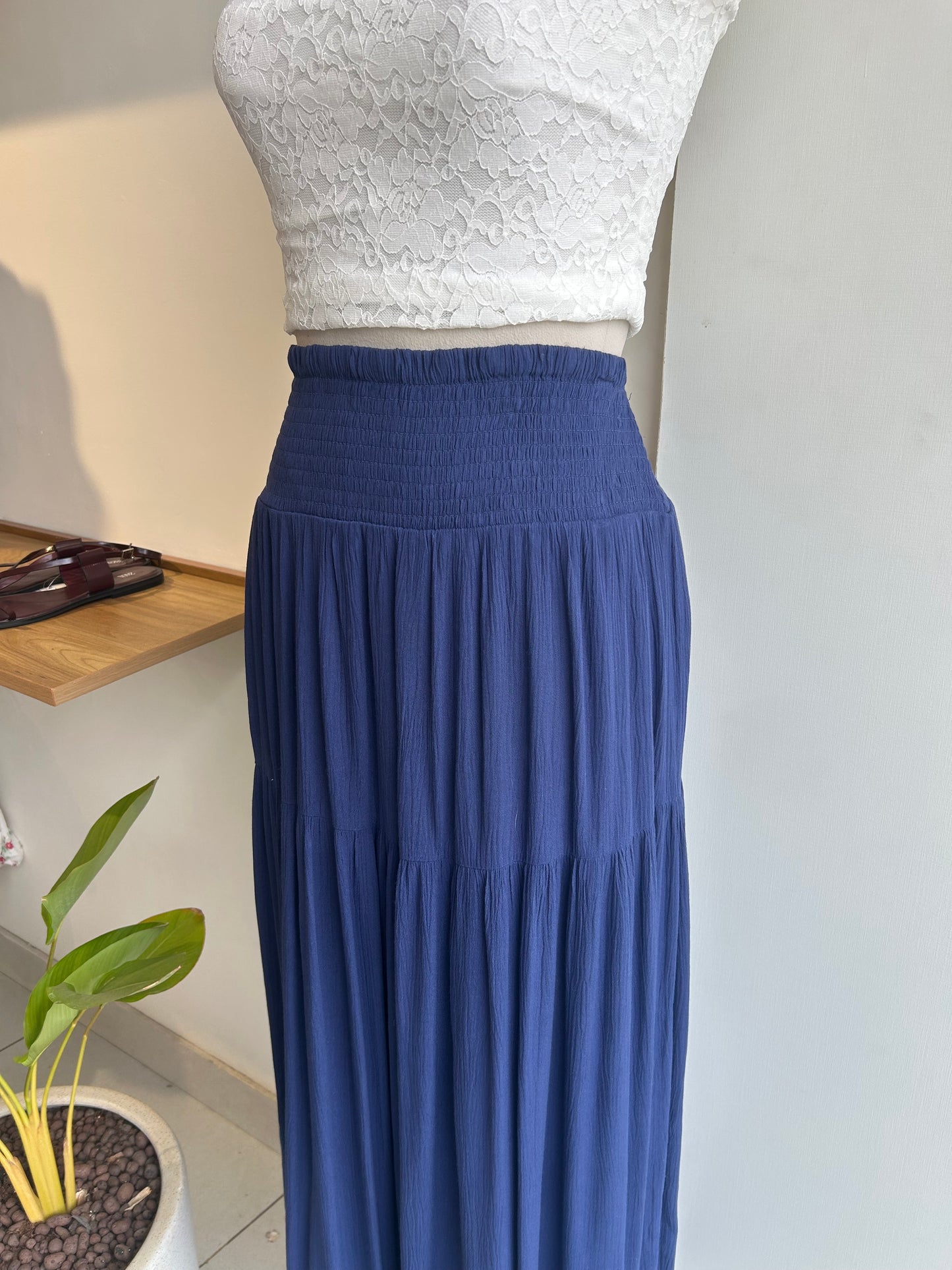 Skirt Japna Navy Blue