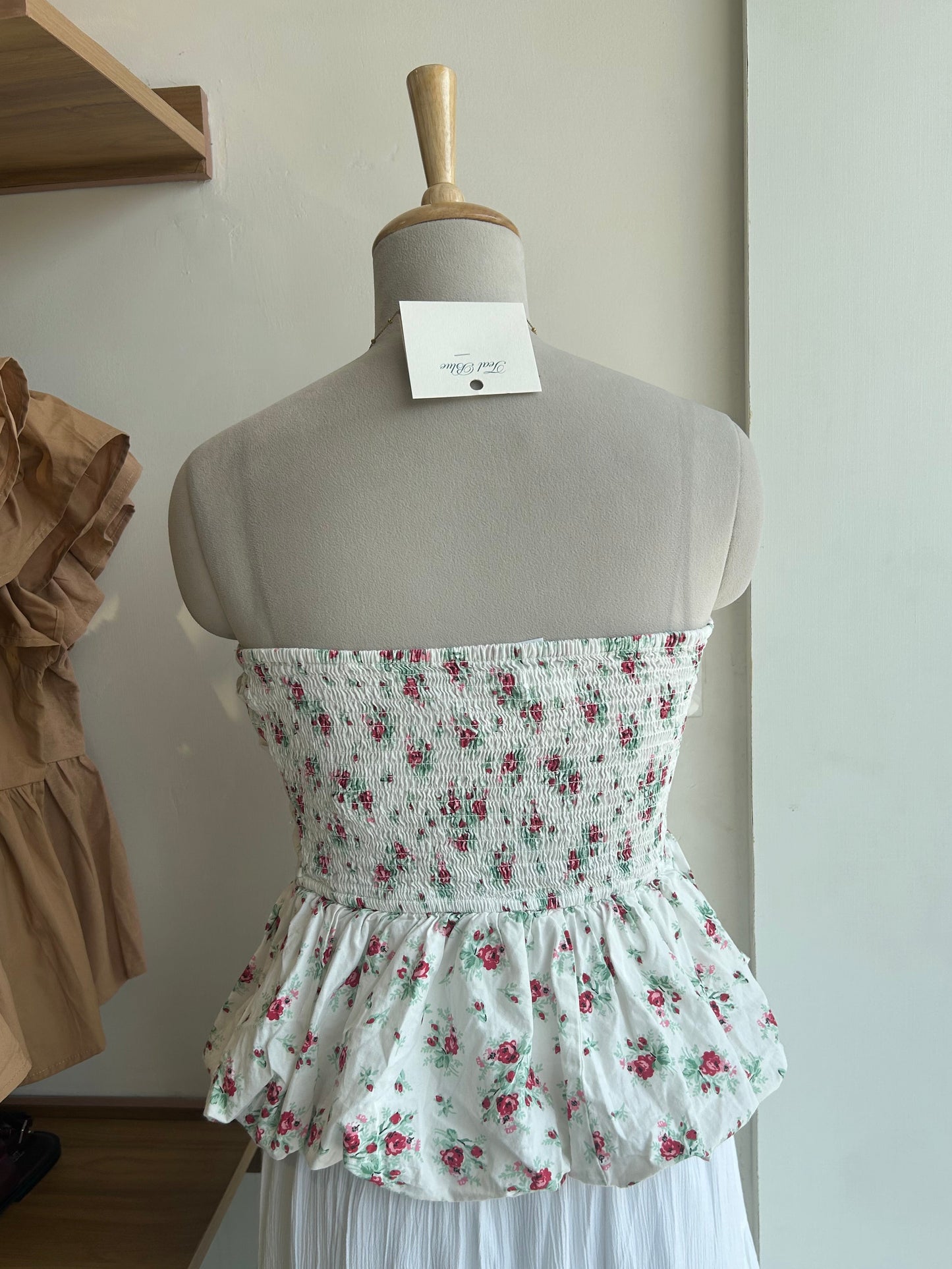 Japna Floral Peplum Top