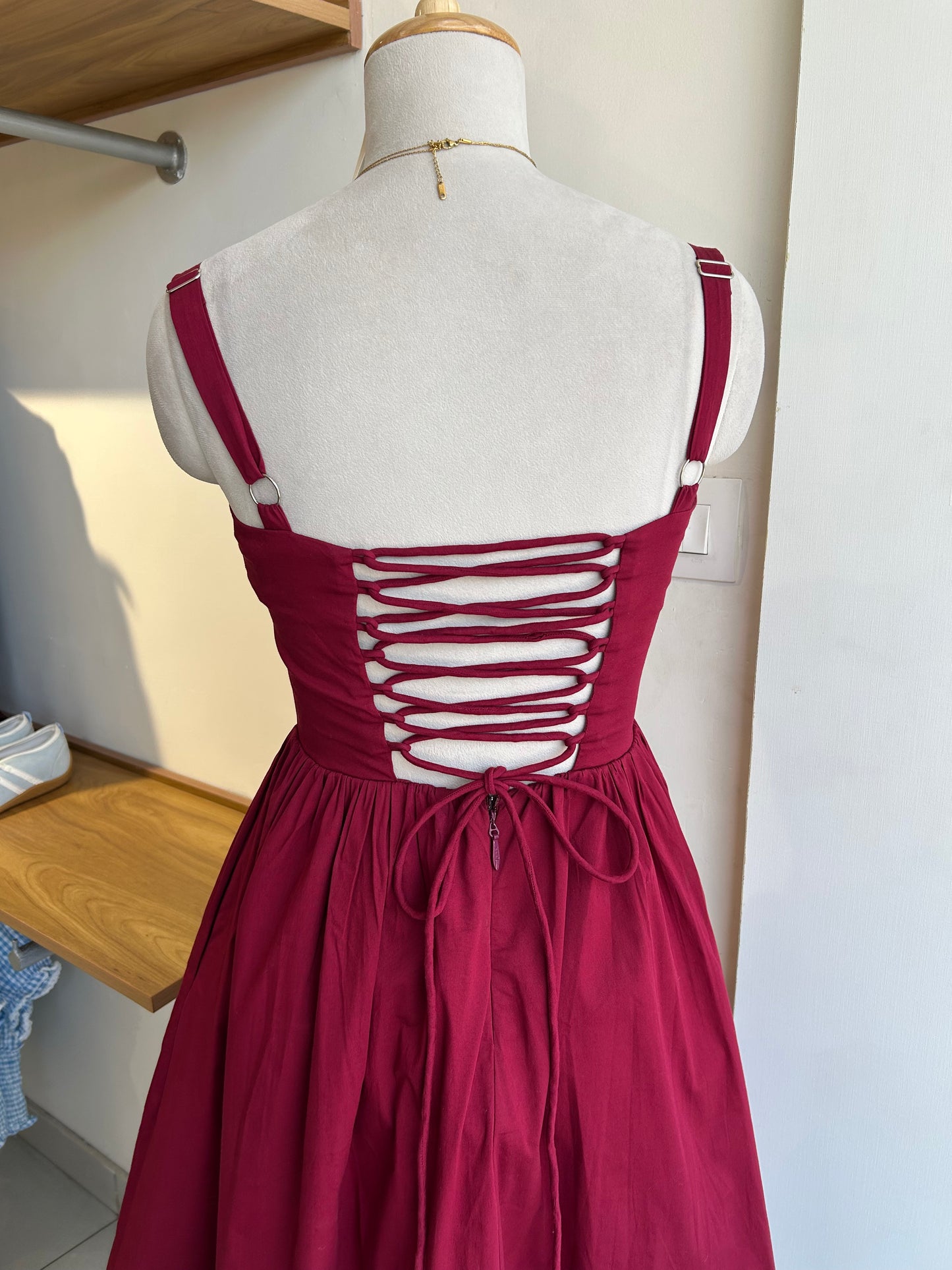 Red Corset Dress