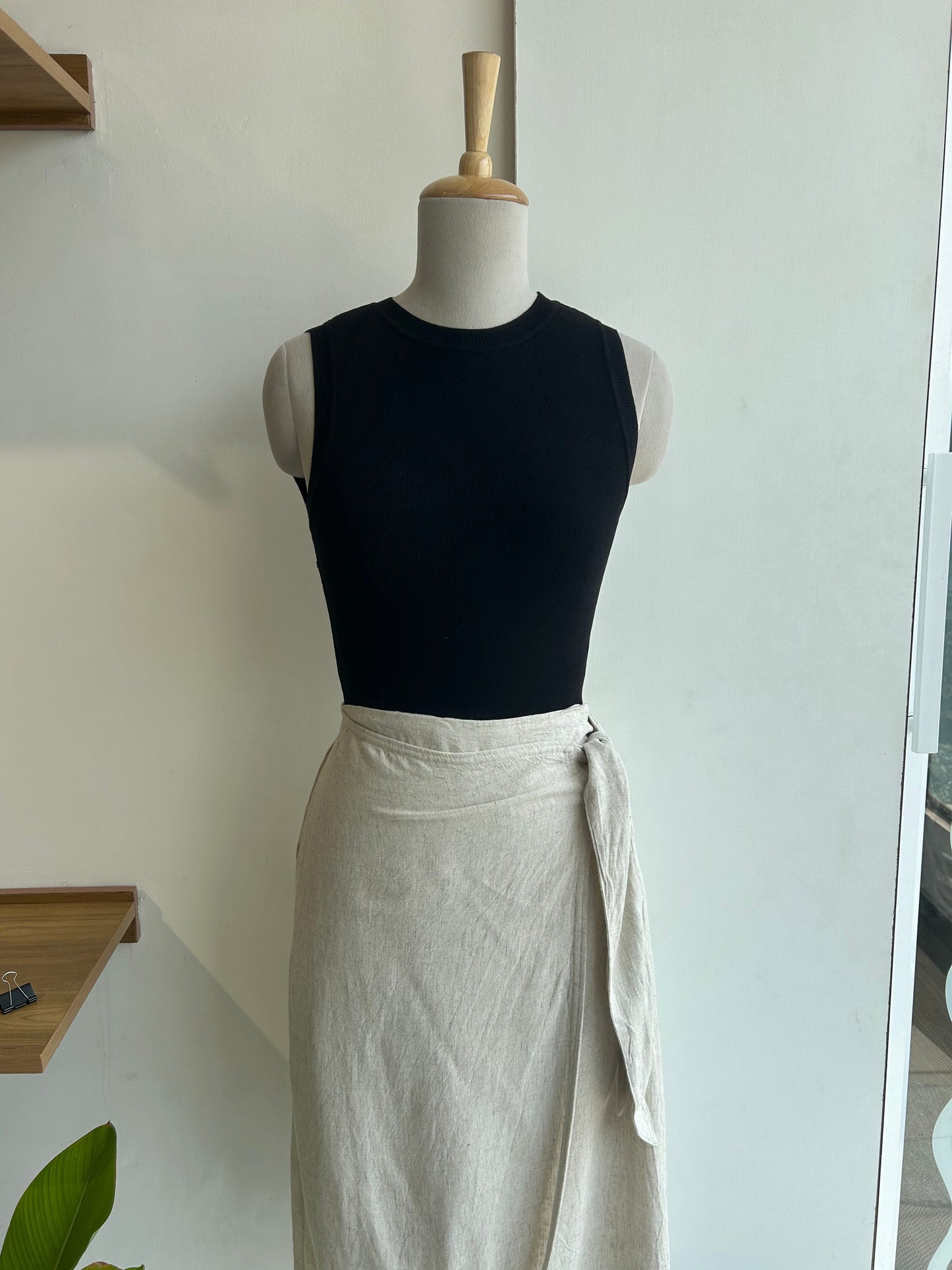 LINEN SKIRT