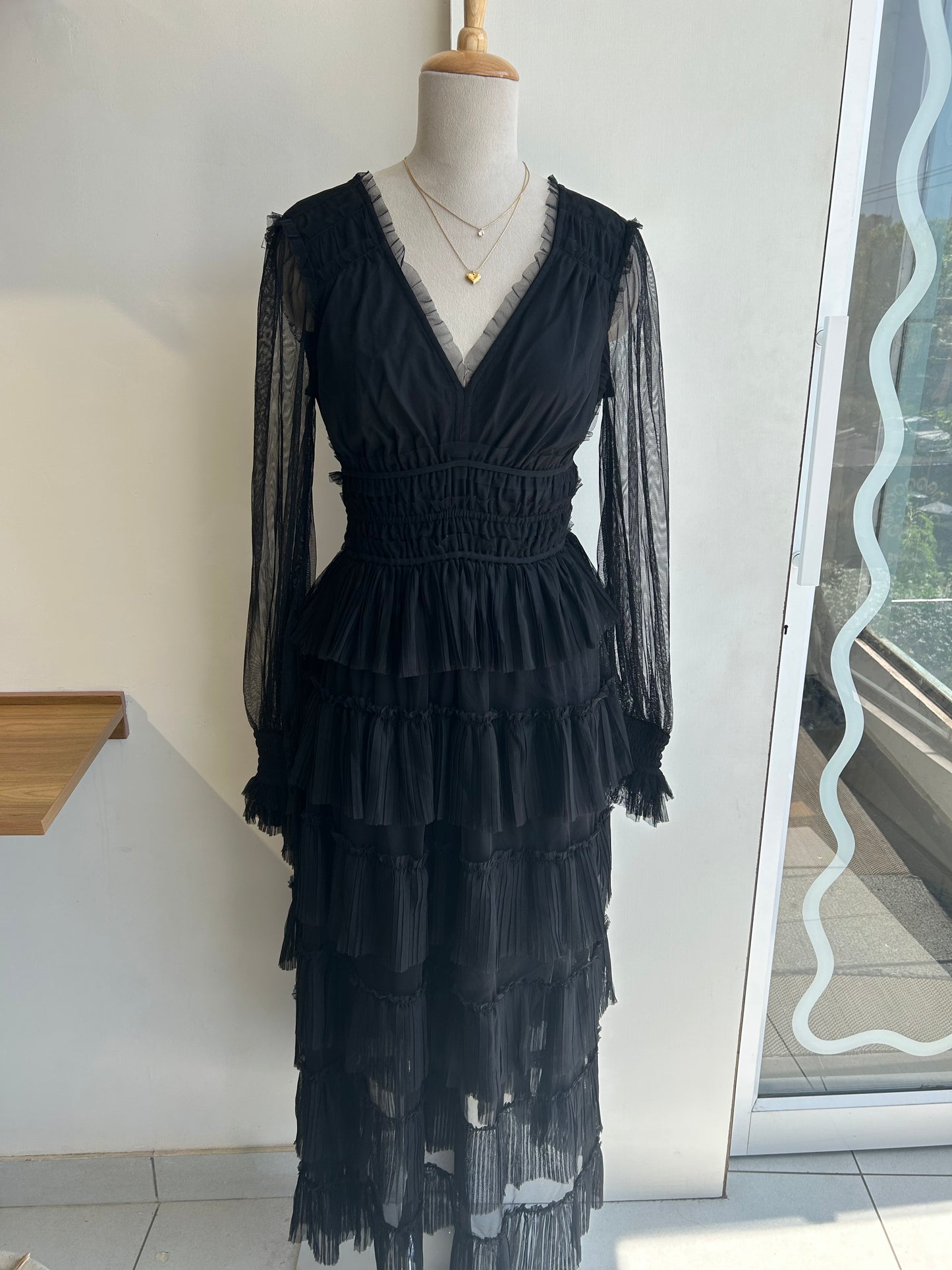 ASOS Black Long Dress