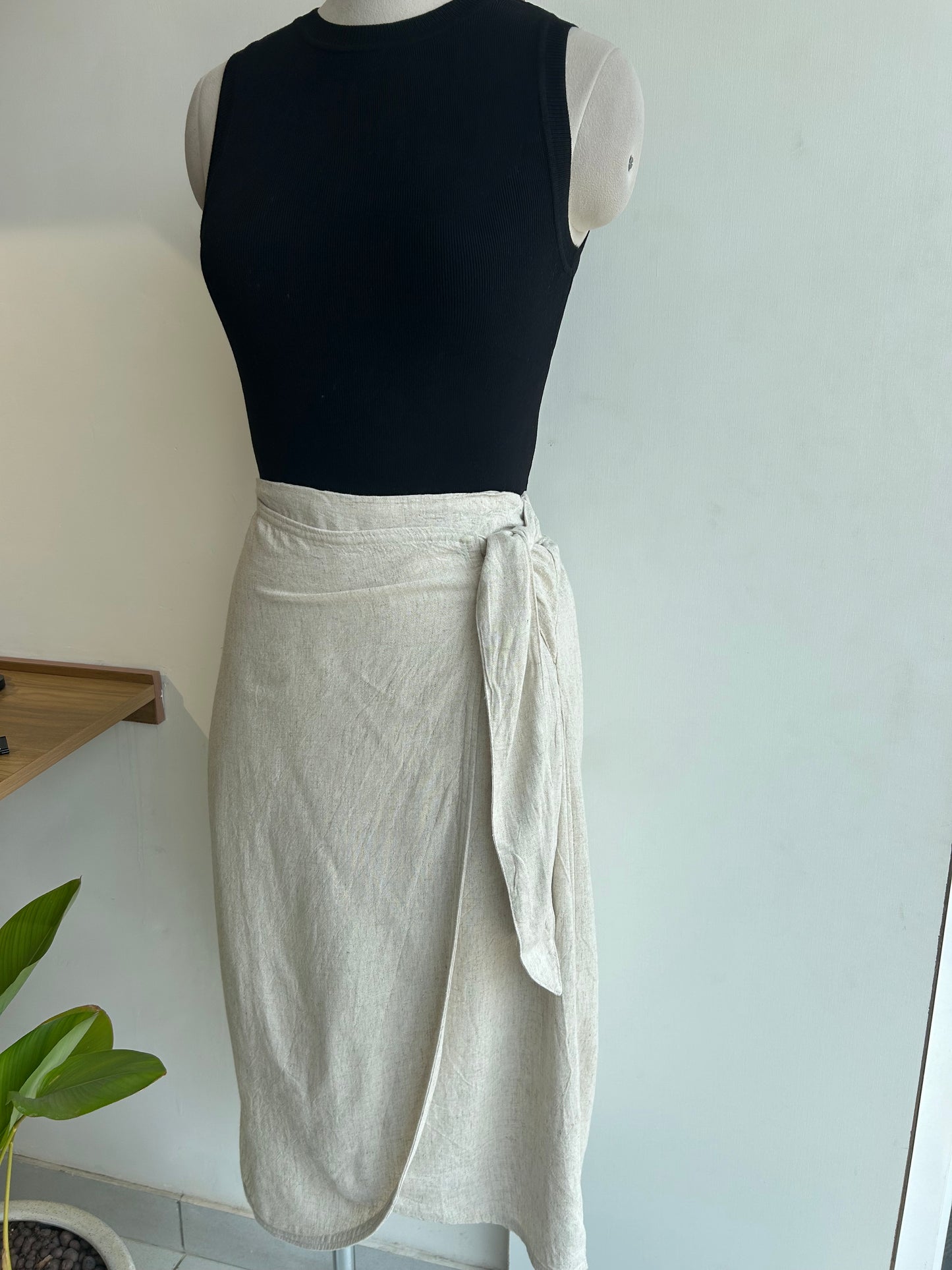 LINEN SKIRT