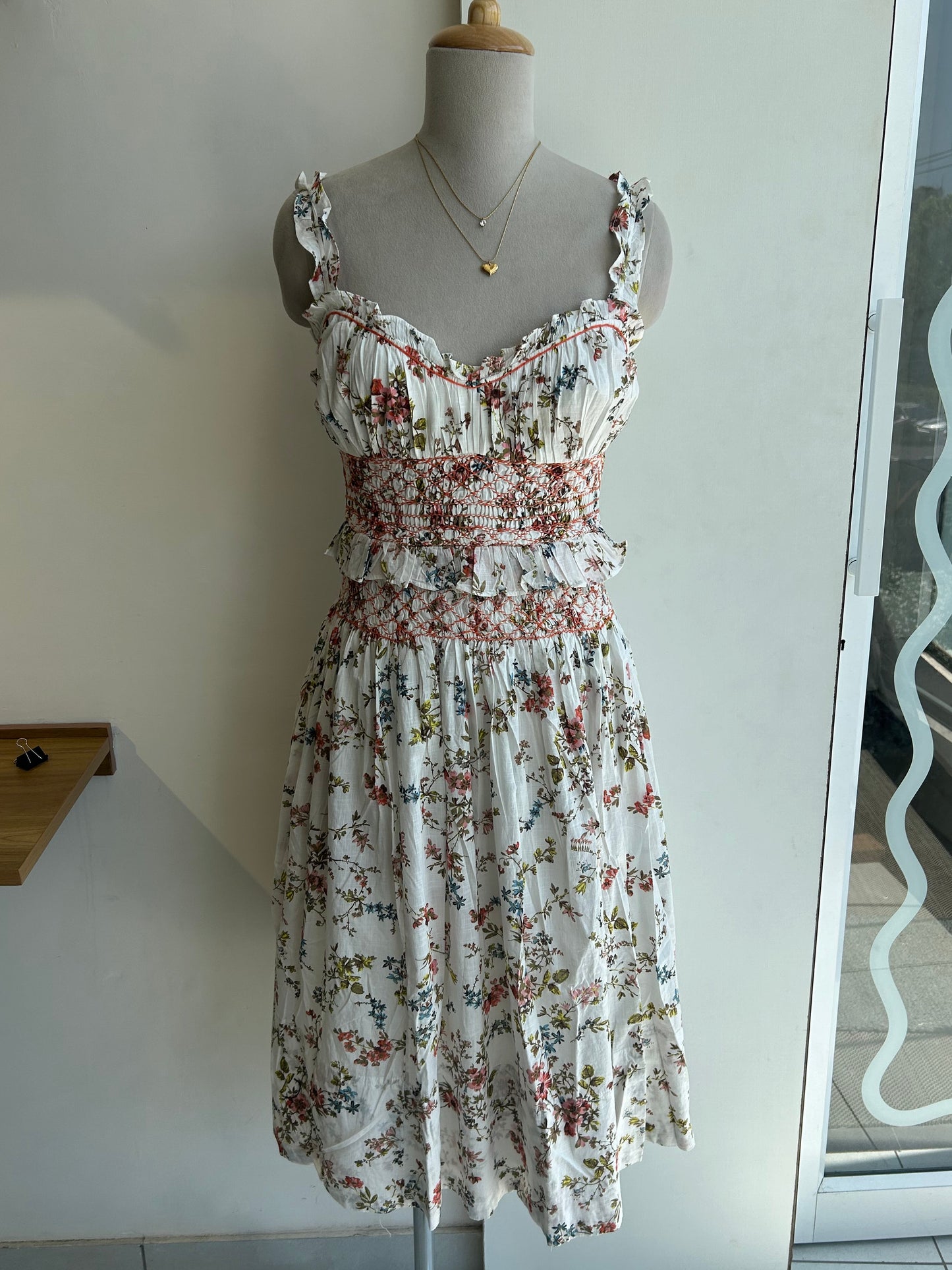 Anthropologie floral dress