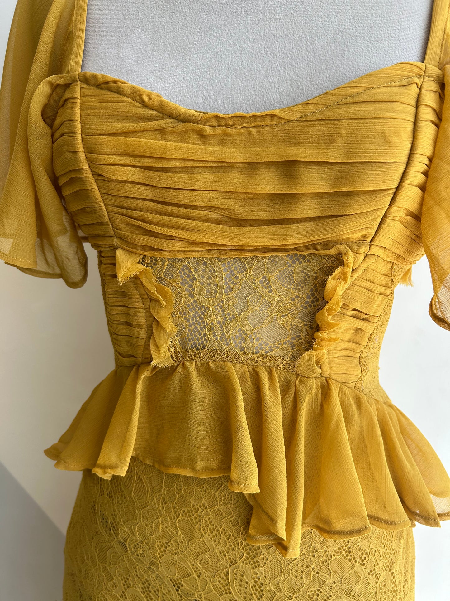 ASOS Flutter Sleeve Dress