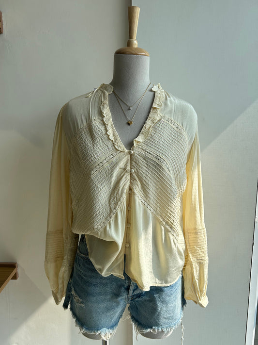 Zara cream top
