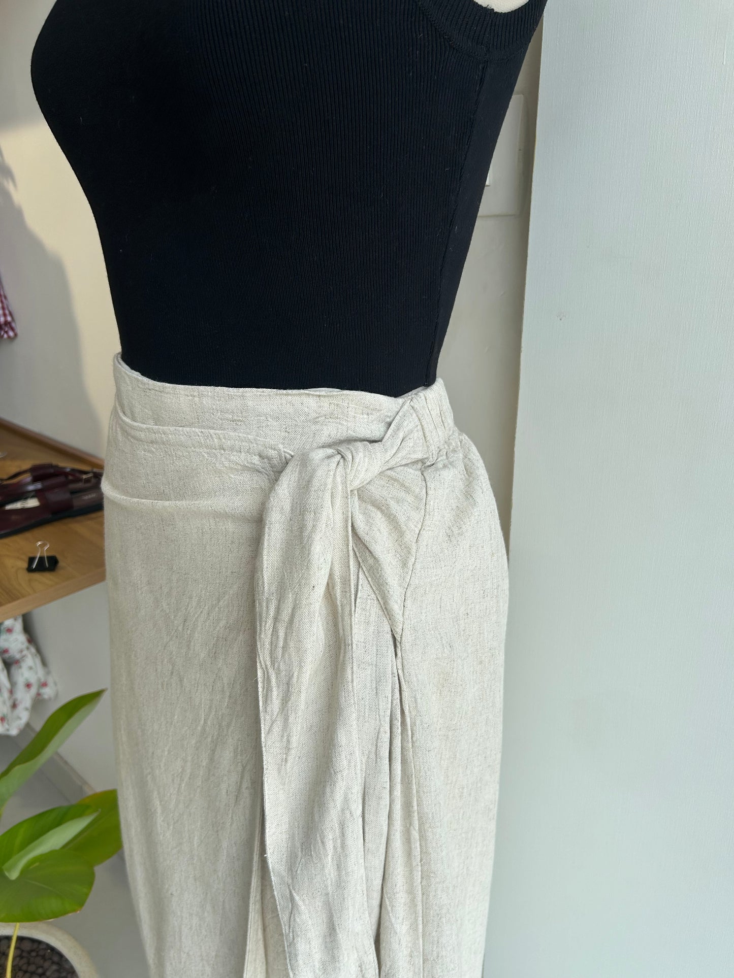 LINEN SKIRT
