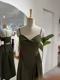 Olive Green Maxi Dress