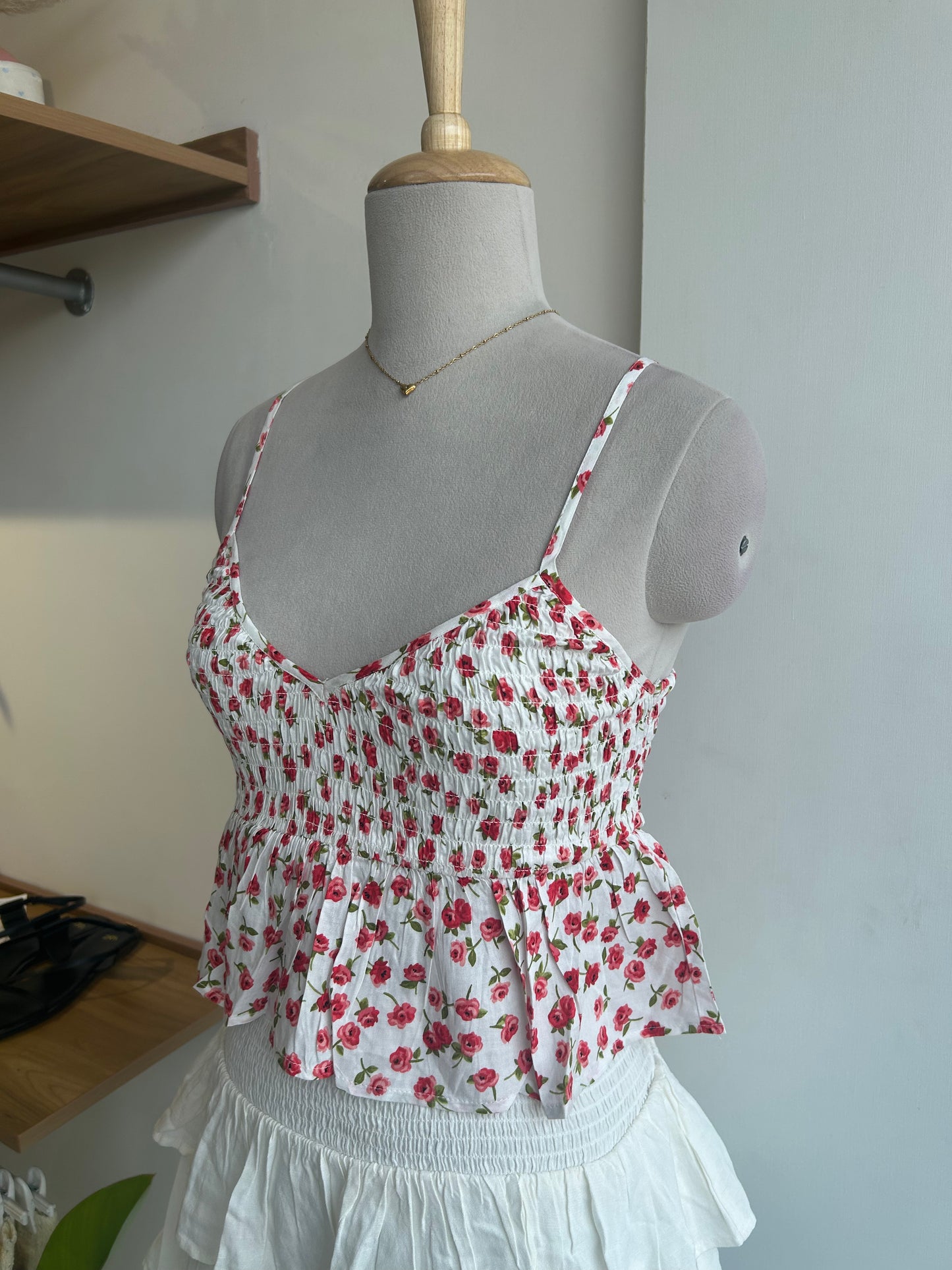 Floral Print Cami Top