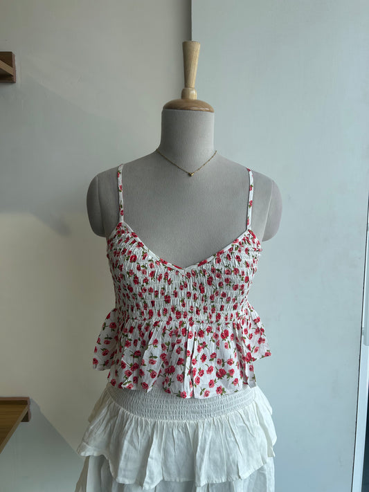 Floral Print Cami Top