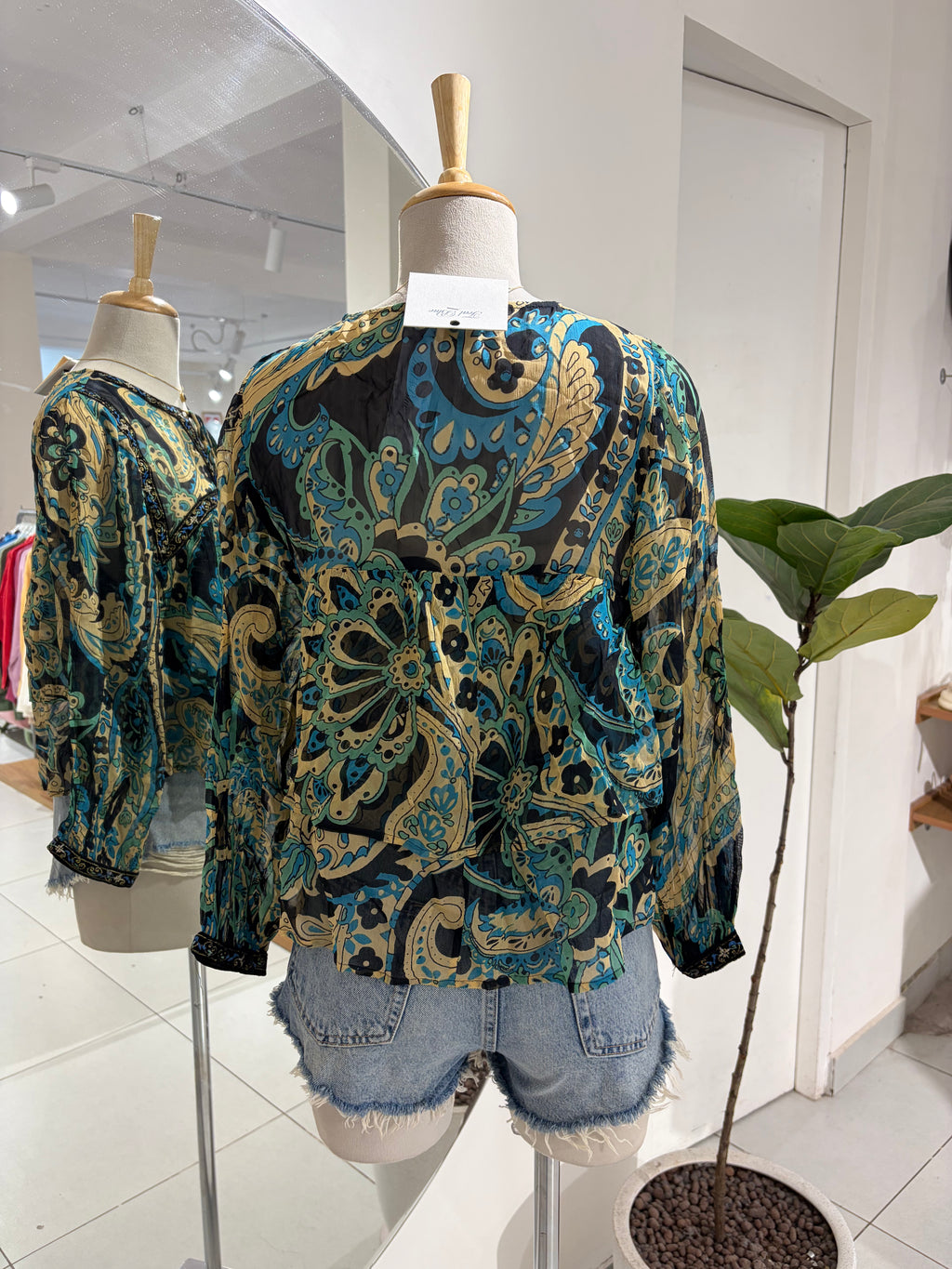 Zara Boho Top