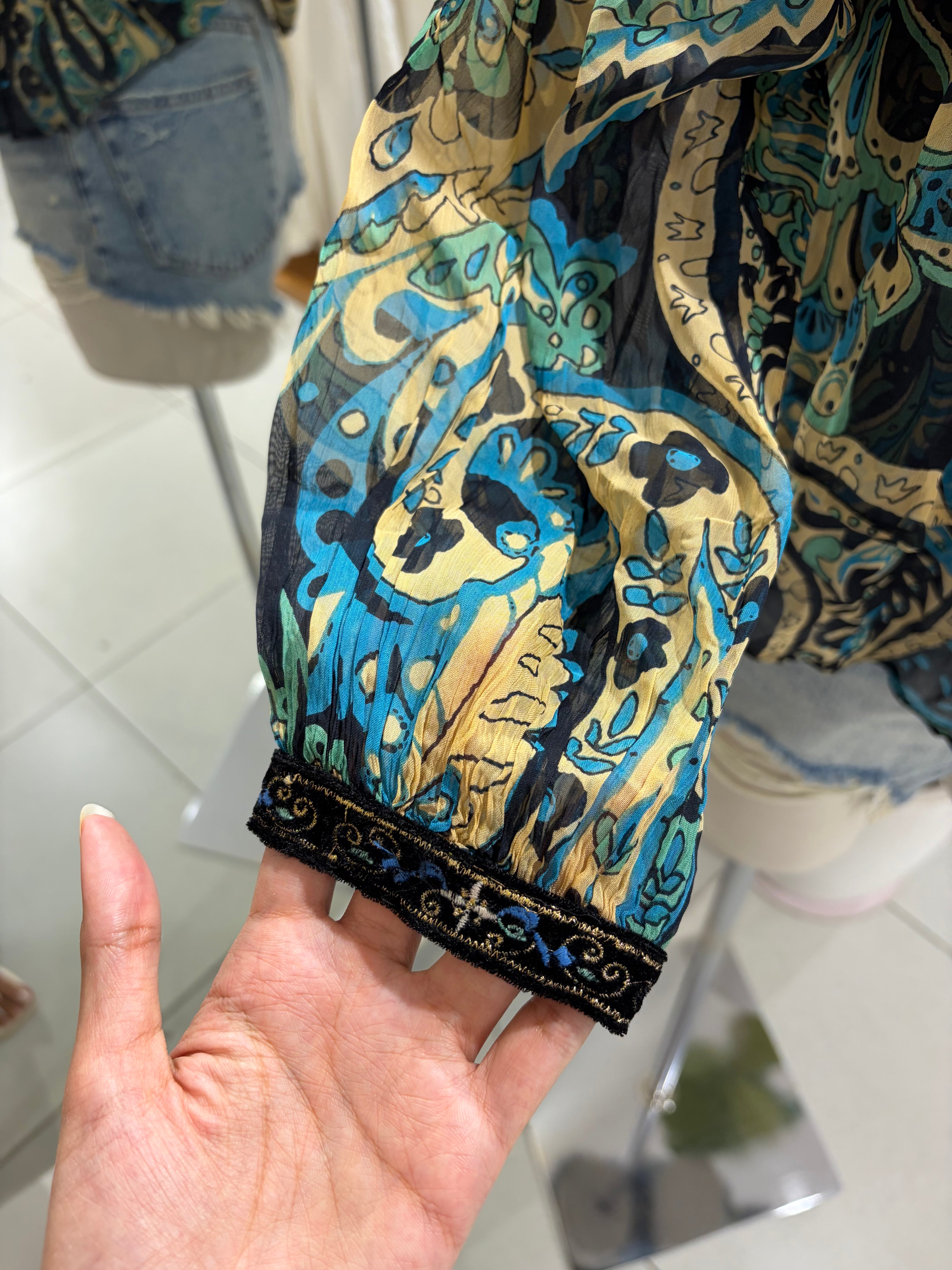 Zara Boho Top