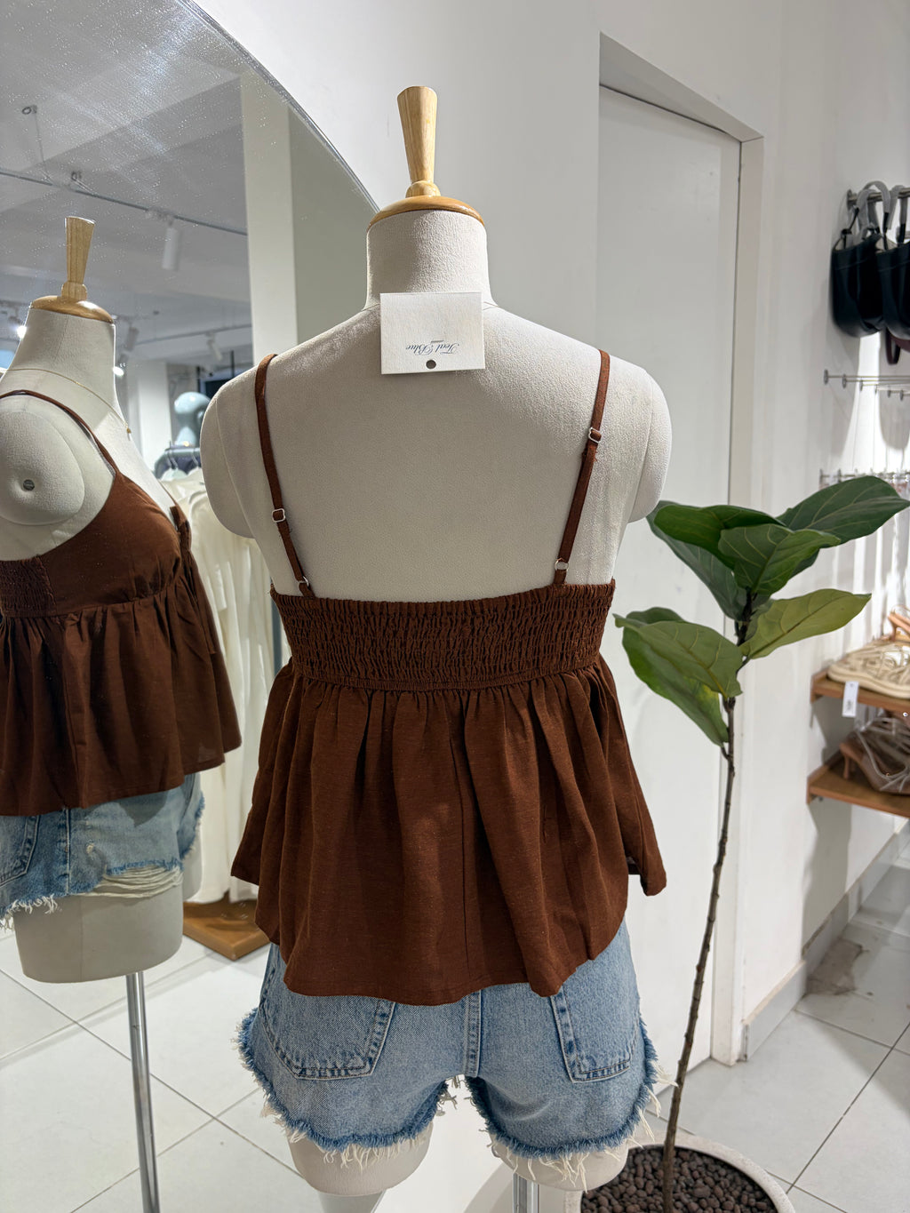 Brown Cami Top