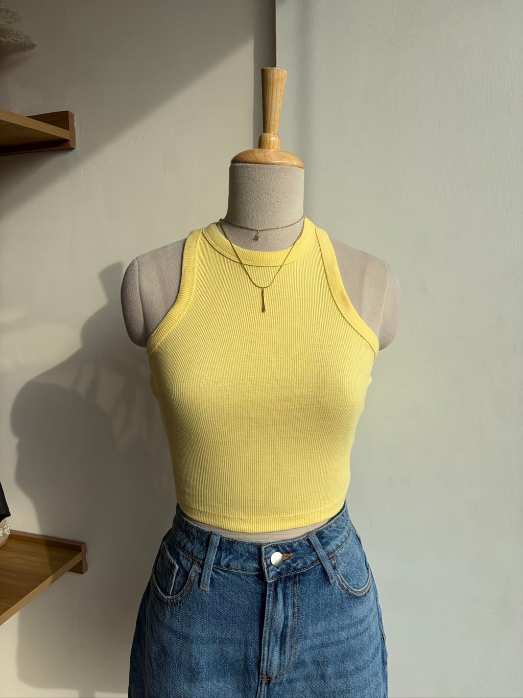 Tank Top Yellow #004