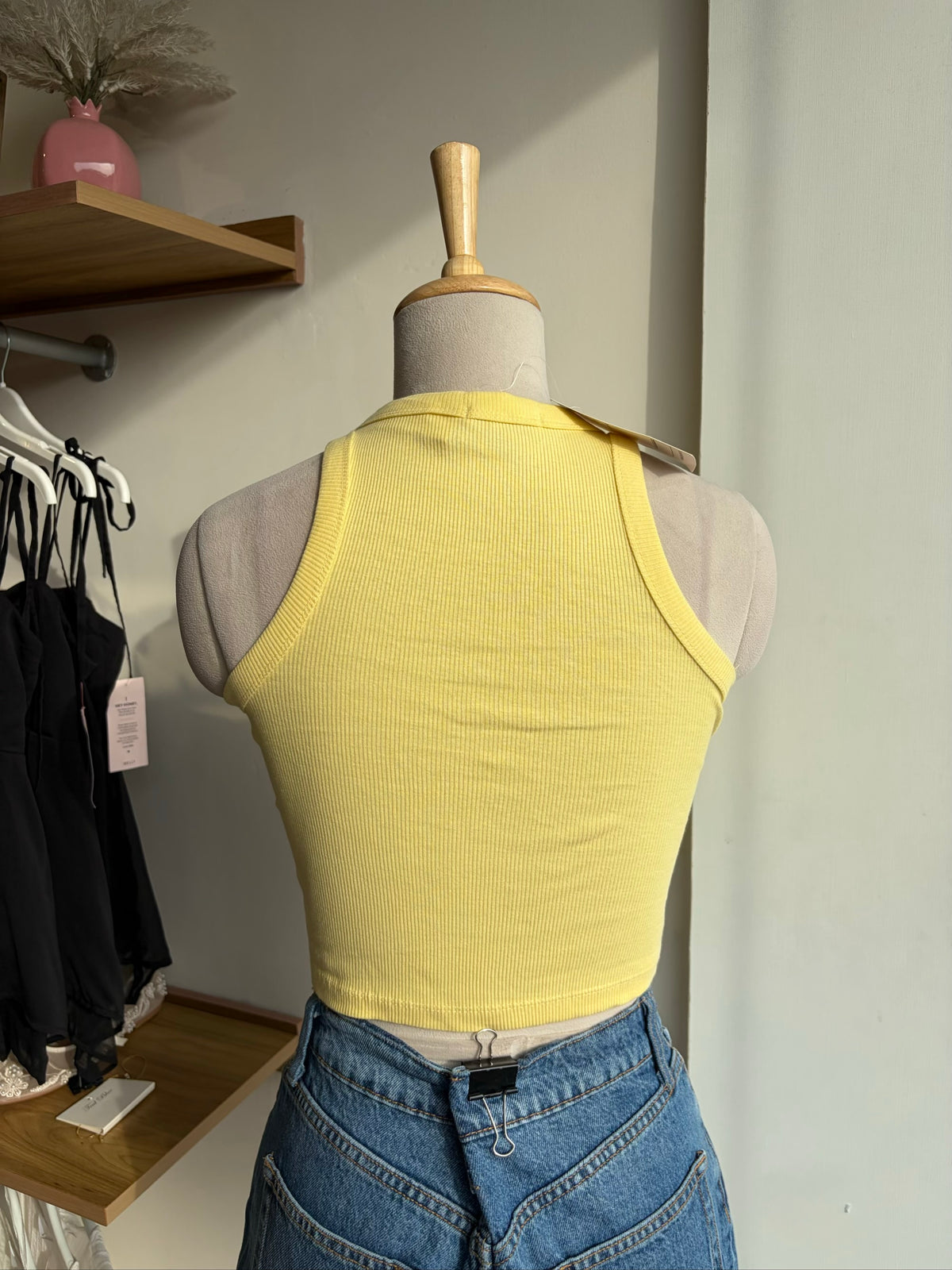 Tank Top Yellow #004