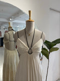 Long Backless Beach Wear Dress