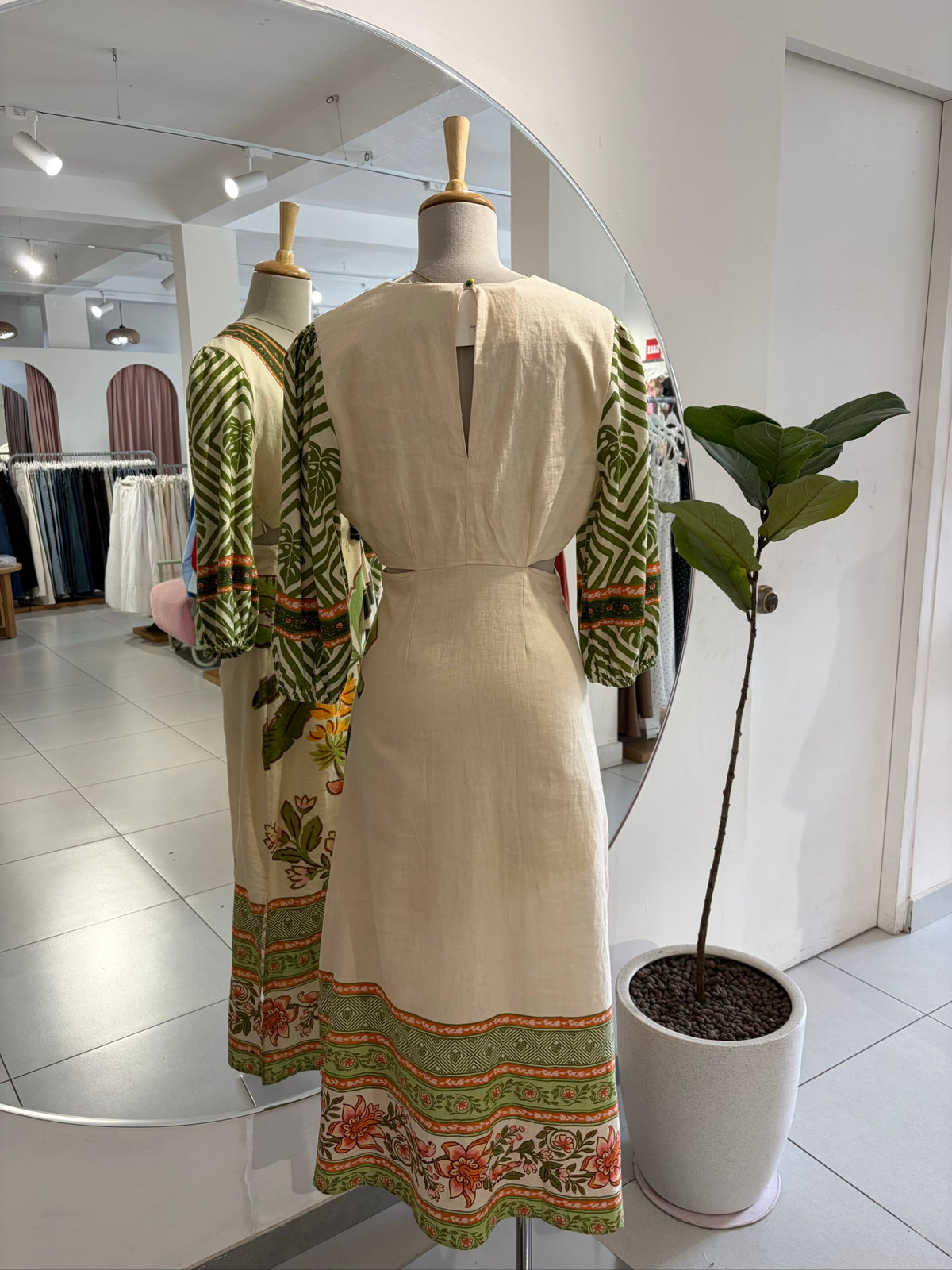 Farm Rio Waist Cut Dress