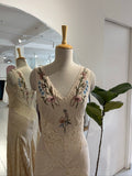 Fitted Embroidered Gown