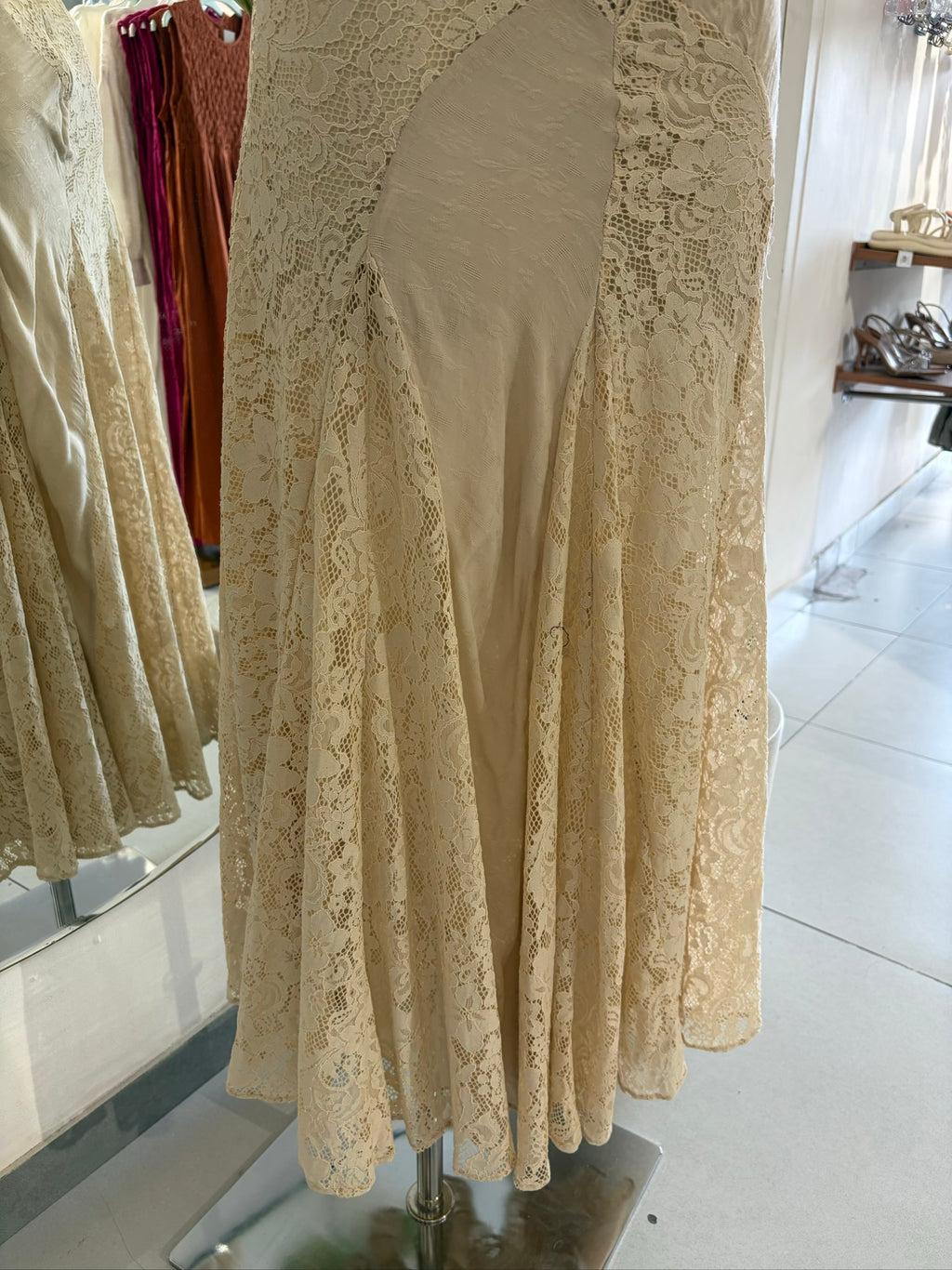 Fitted Embroidered Gown