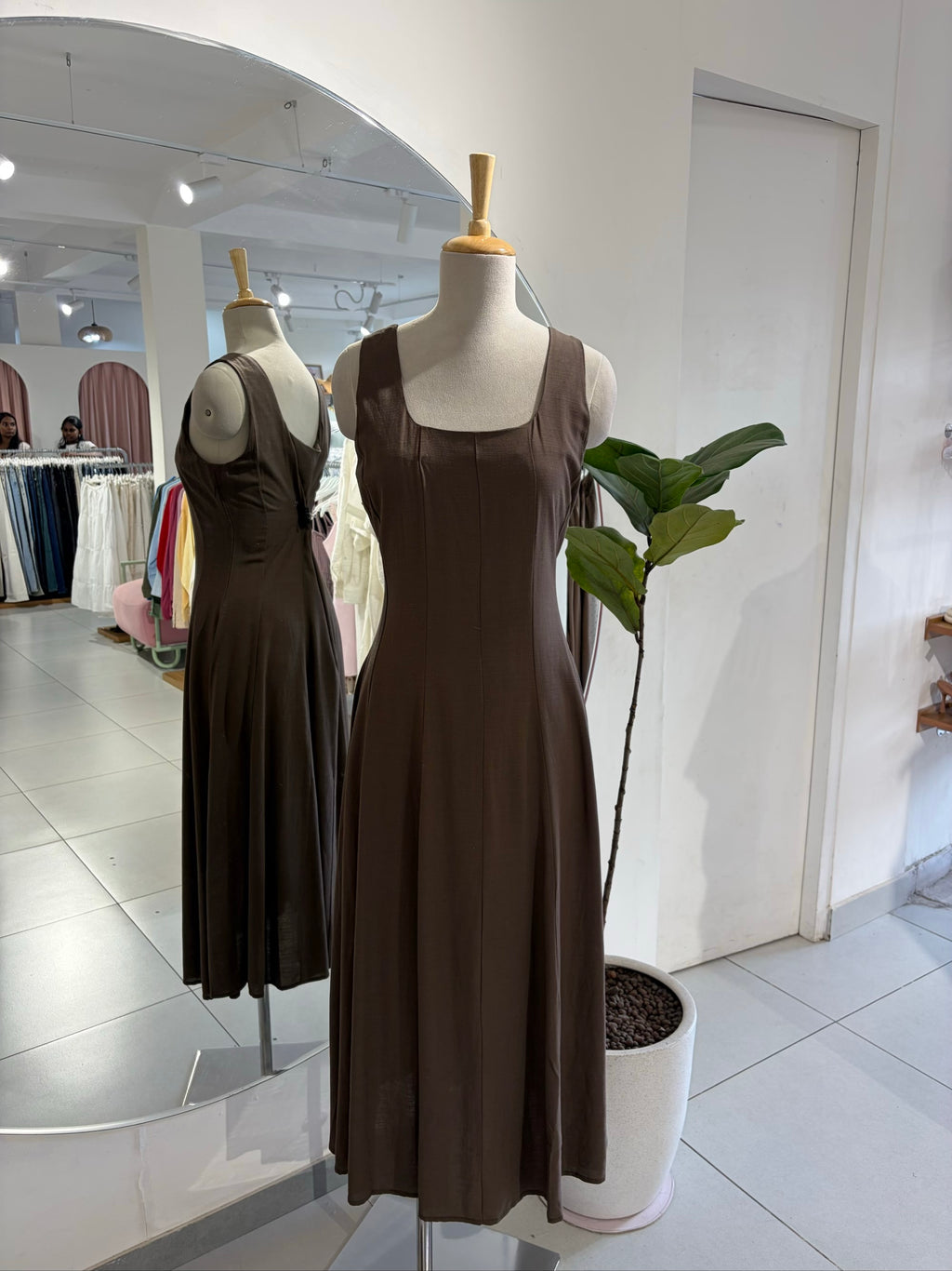 Long Panel Dress