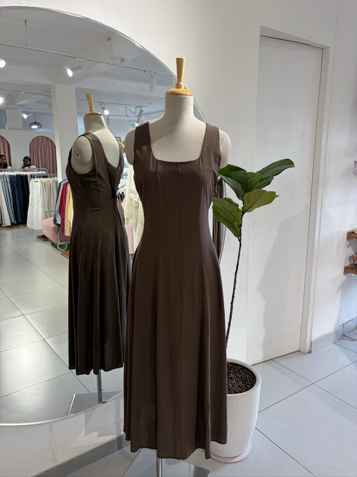 Long Panel Dress