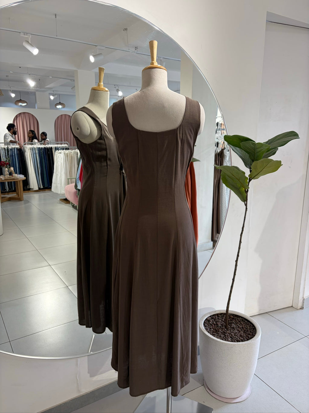 Long Panel Dress