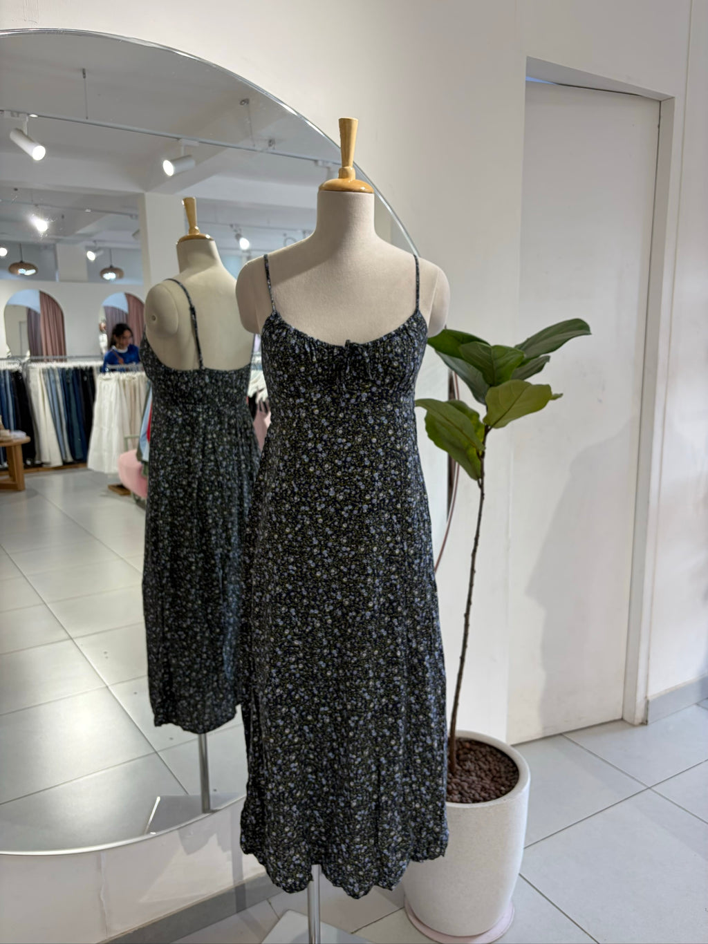 Black Floral Dress