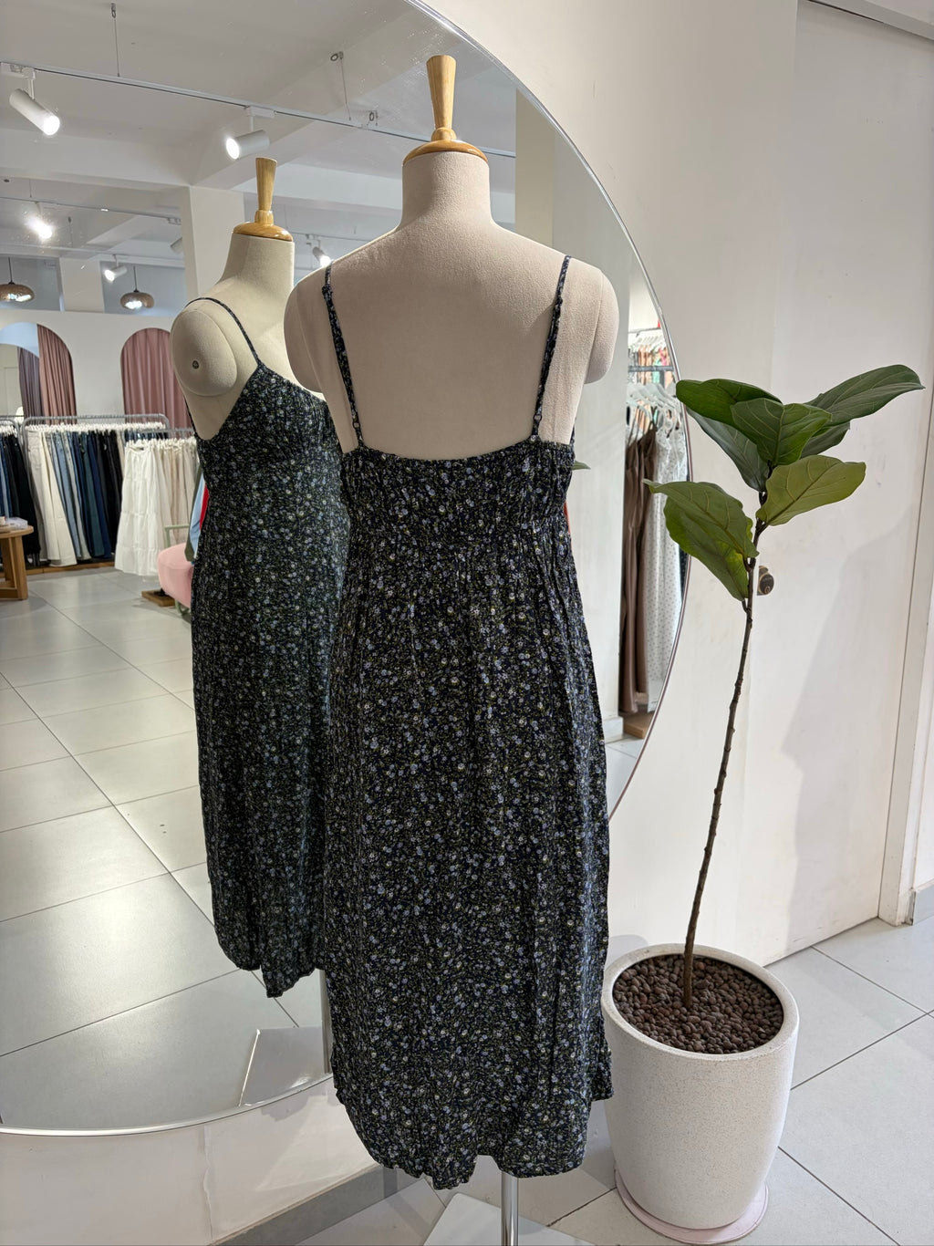 Black Floral Dress