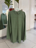 Green Oversized Shirt