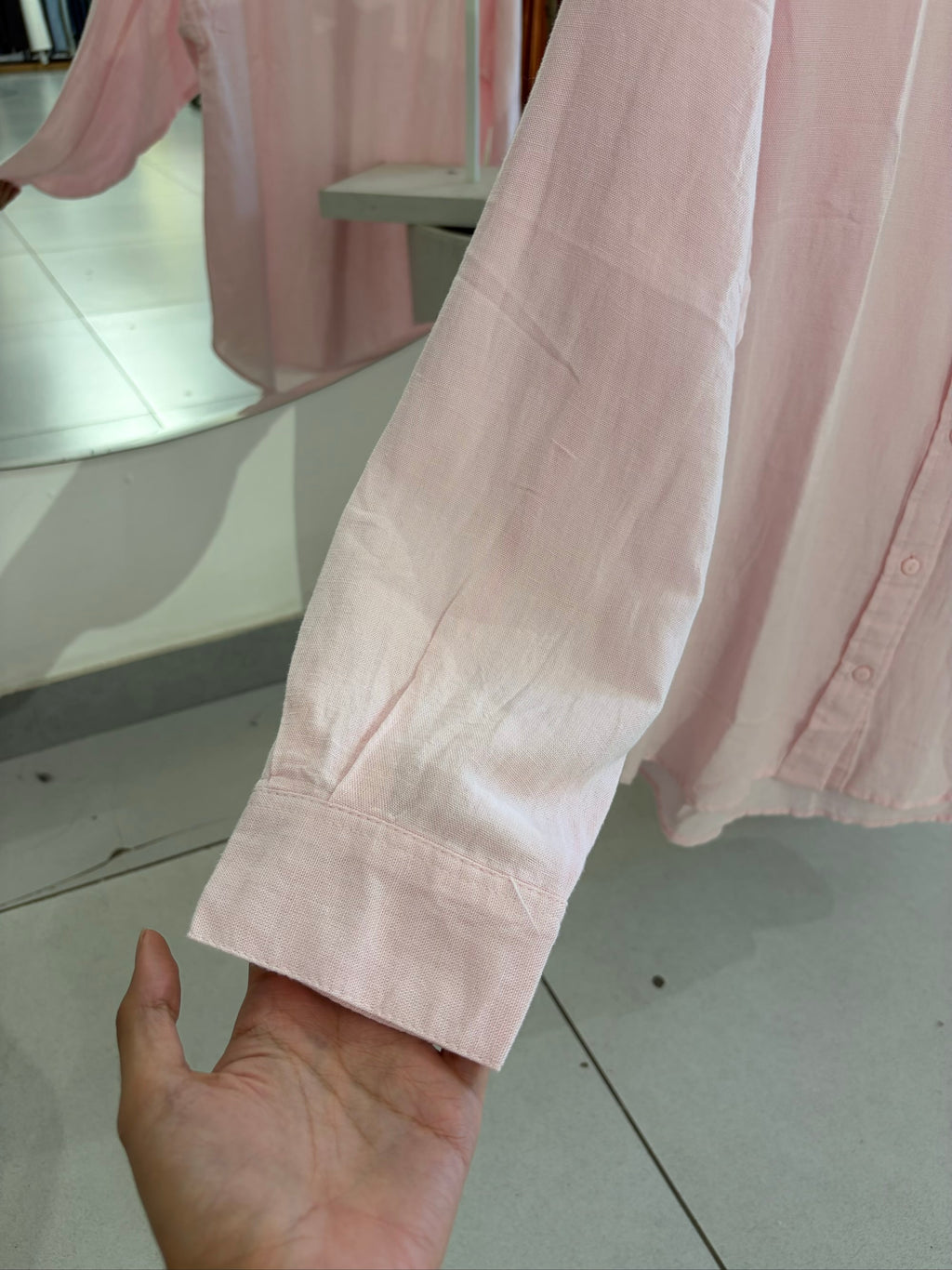 Pink Oversized Shirt
