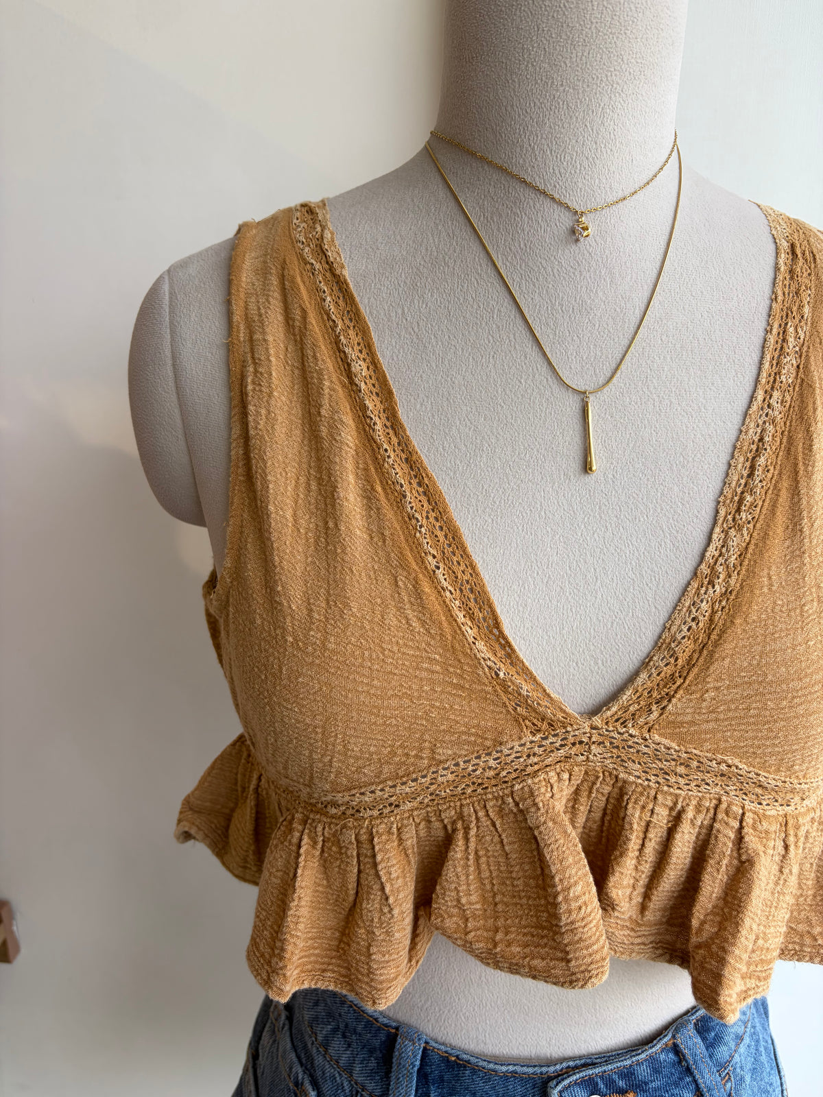 Zara V neck Top